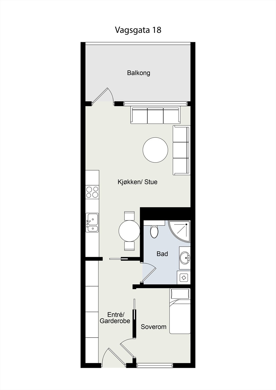 Plantegning - Velkommen inn! Galleribilde