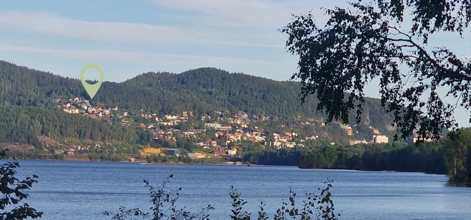 Boligområdet sett fra Maridalen - selgers bilde Galleribilde