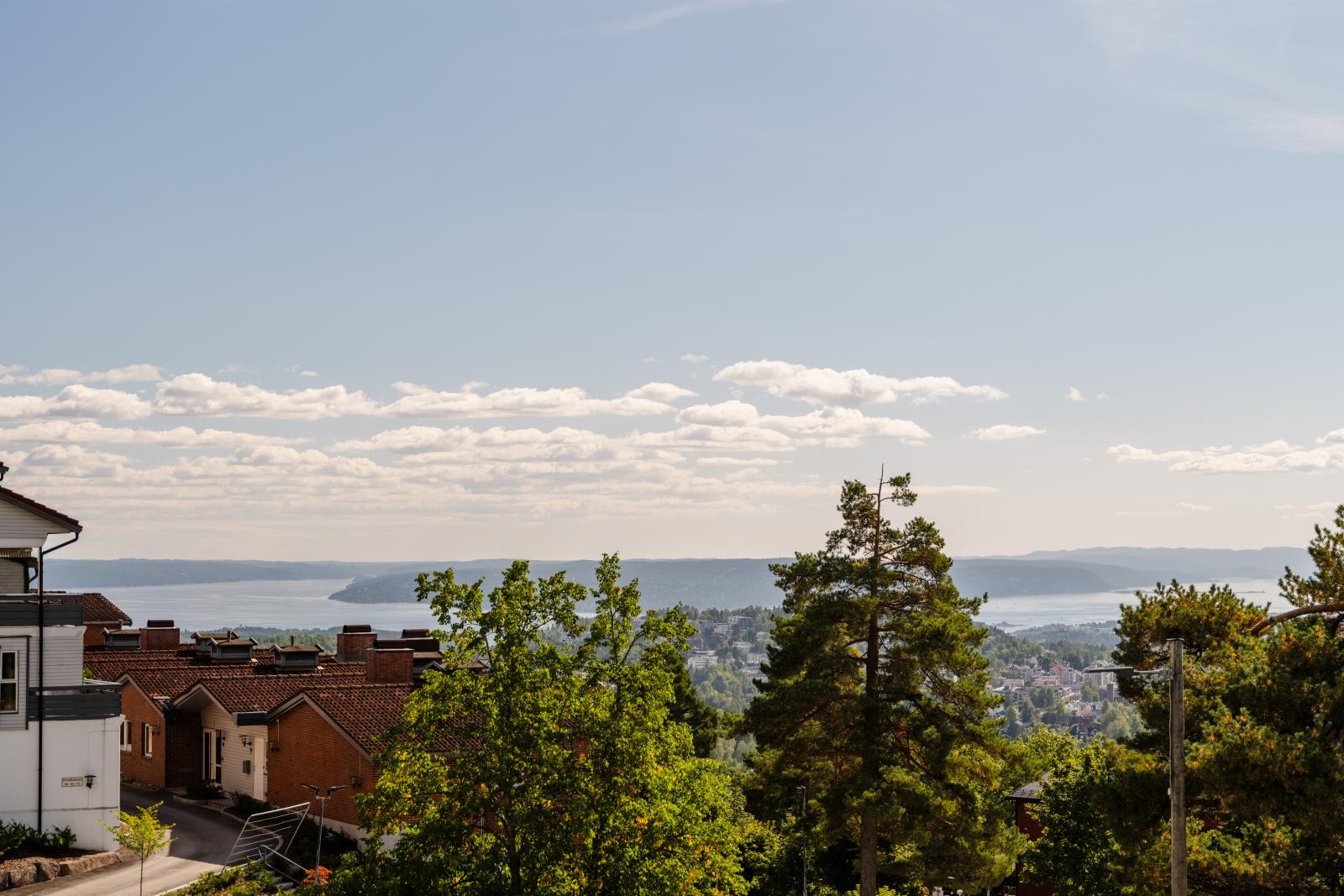 Panorama til hele Oslofjorden Galleribilde