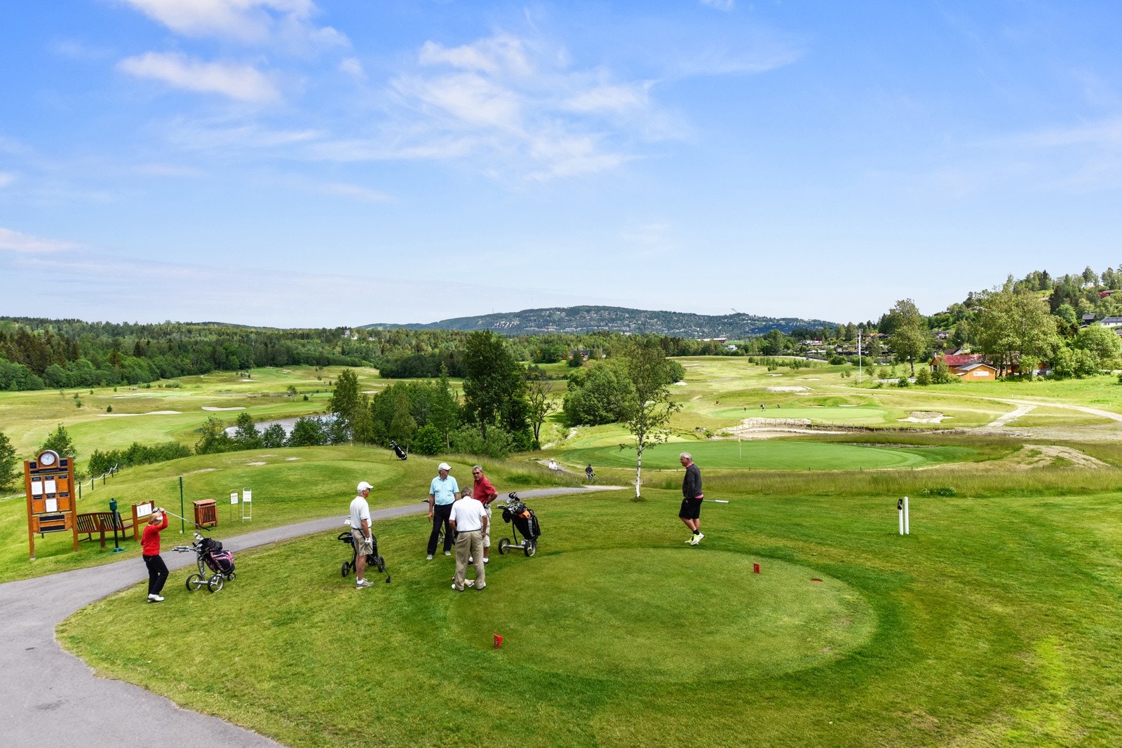 Bogstad golfbane - Oslo Golfklubb Galleribilde