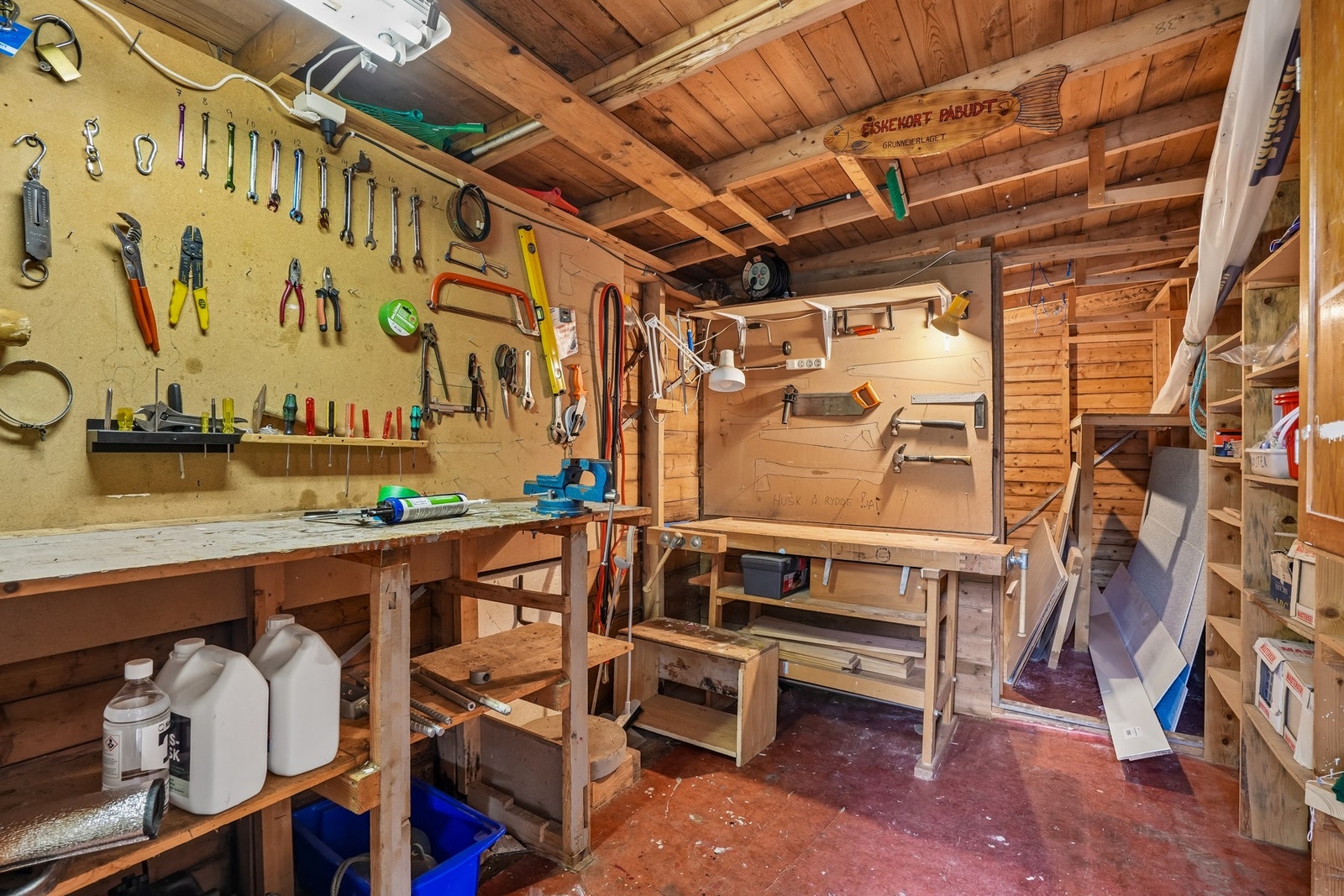 Her er det også gode arbeidsmuligheter for den nevenyttige. Galleribilde