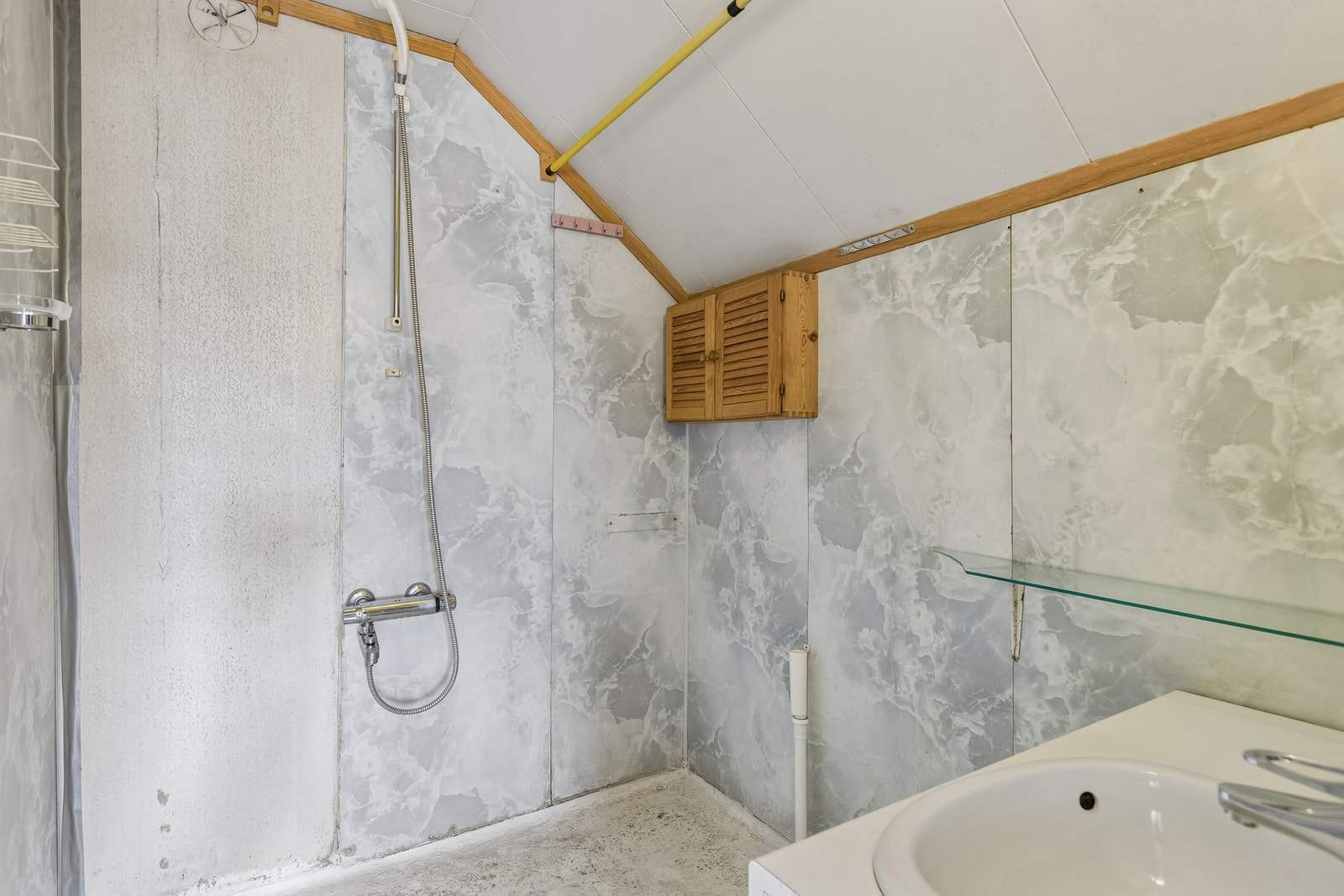 Badet må renoveres. Galleribilde