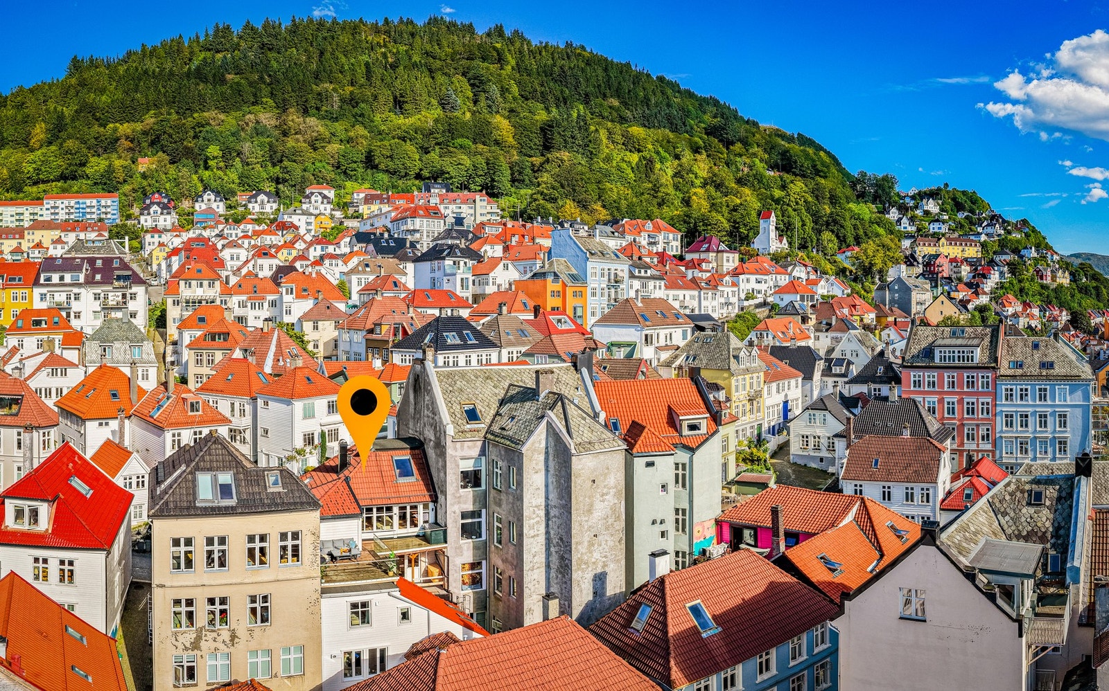 Perfekt beliggenhet rett ved Bryggen. Galleribilde