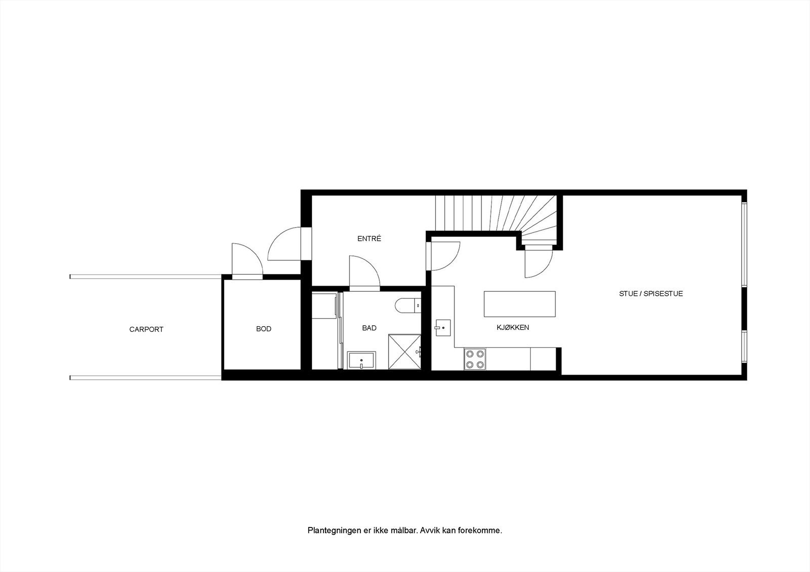 - Plantegning 1. etasje - Galleribilde