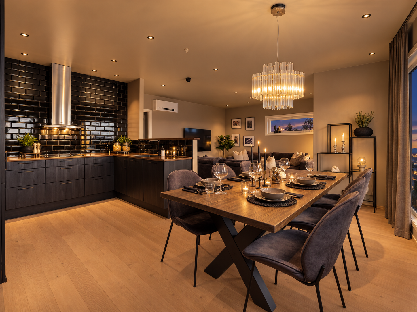 Velkommen inn til en innbydende og påkostet leilighet! Galleribilde