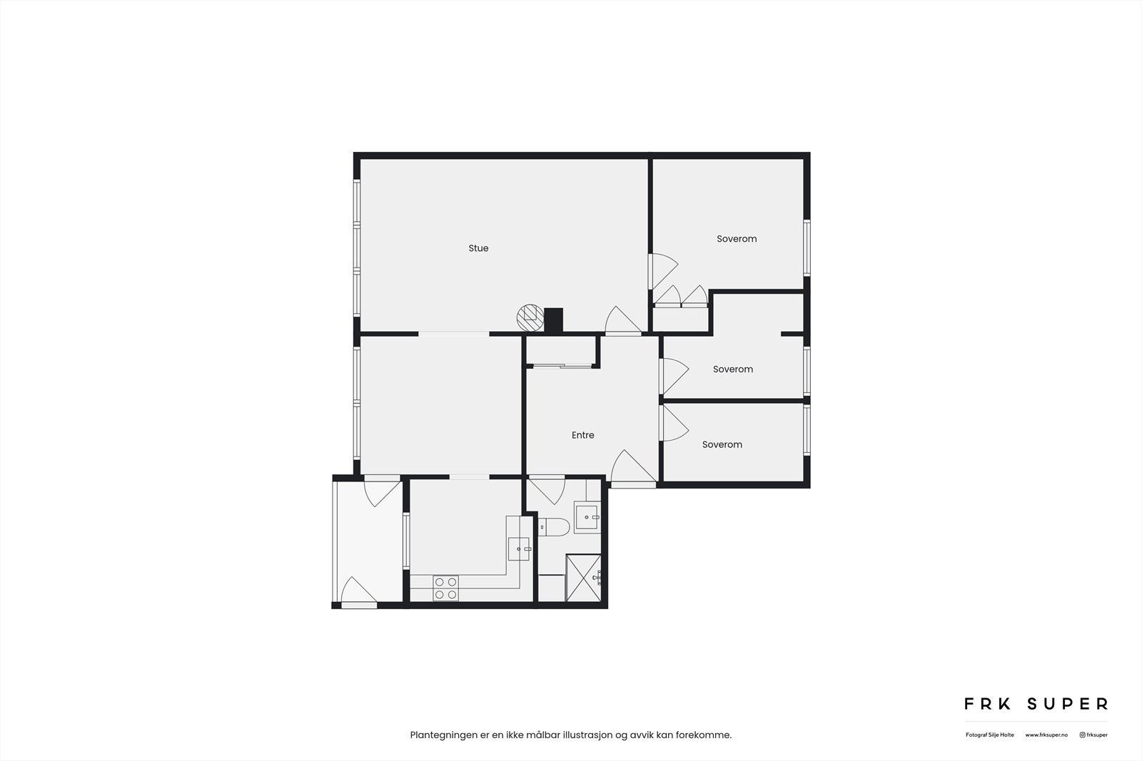Plantegning 4.etasje Galleribilde