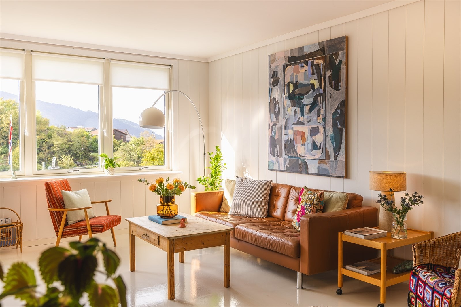 Stue og spisestue er til sammen på 36m². Galleribilde
