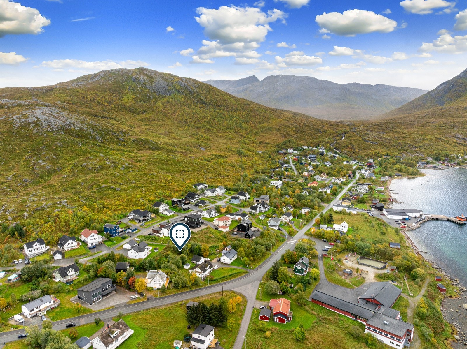 Her kan du realisere boligdrømmen i idyllisk og barnevennlige omgivelser.