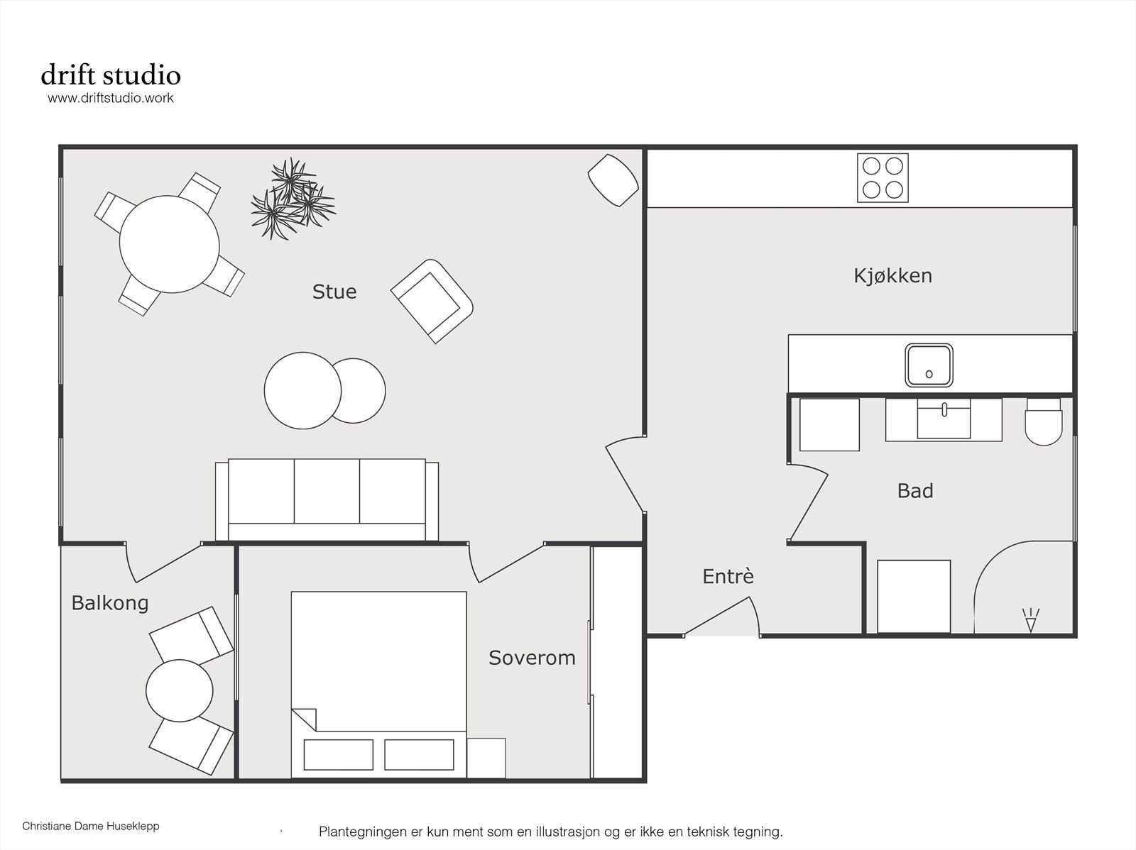 - Plantegning - Galleribilde