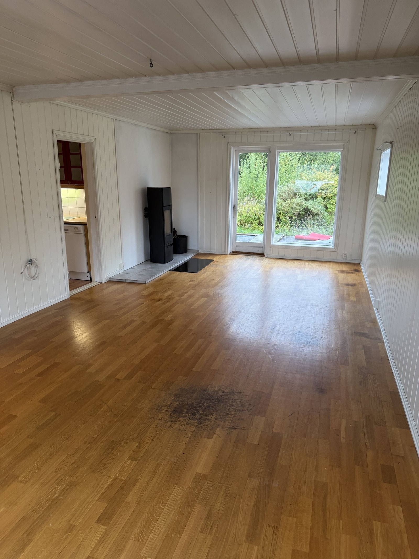 Stue, før boligstyling. Galleribilde