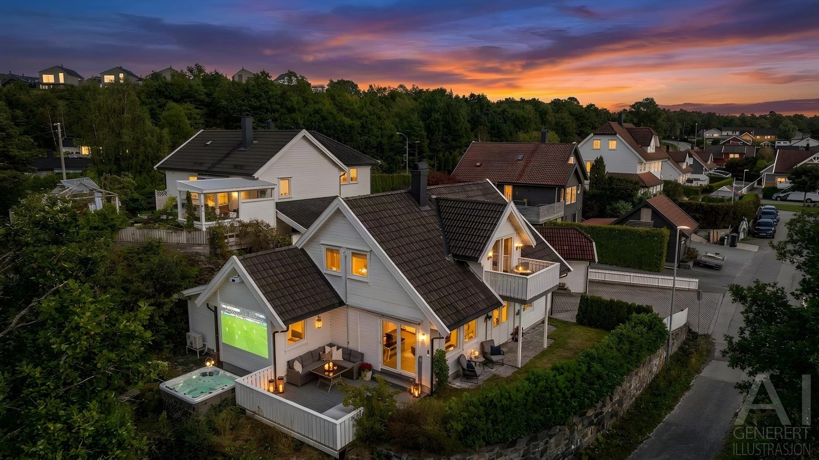 Nordvik v/ Ida Michelle Vatne har gleden av å presentere Børge Trolles vei 8! Foto: Fokus Foto Galleribilde