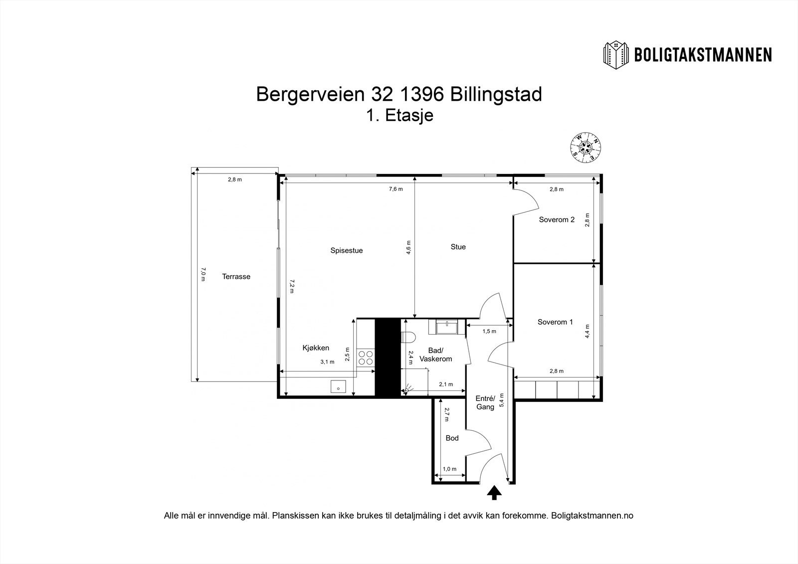 Plantegning. Galleribilde