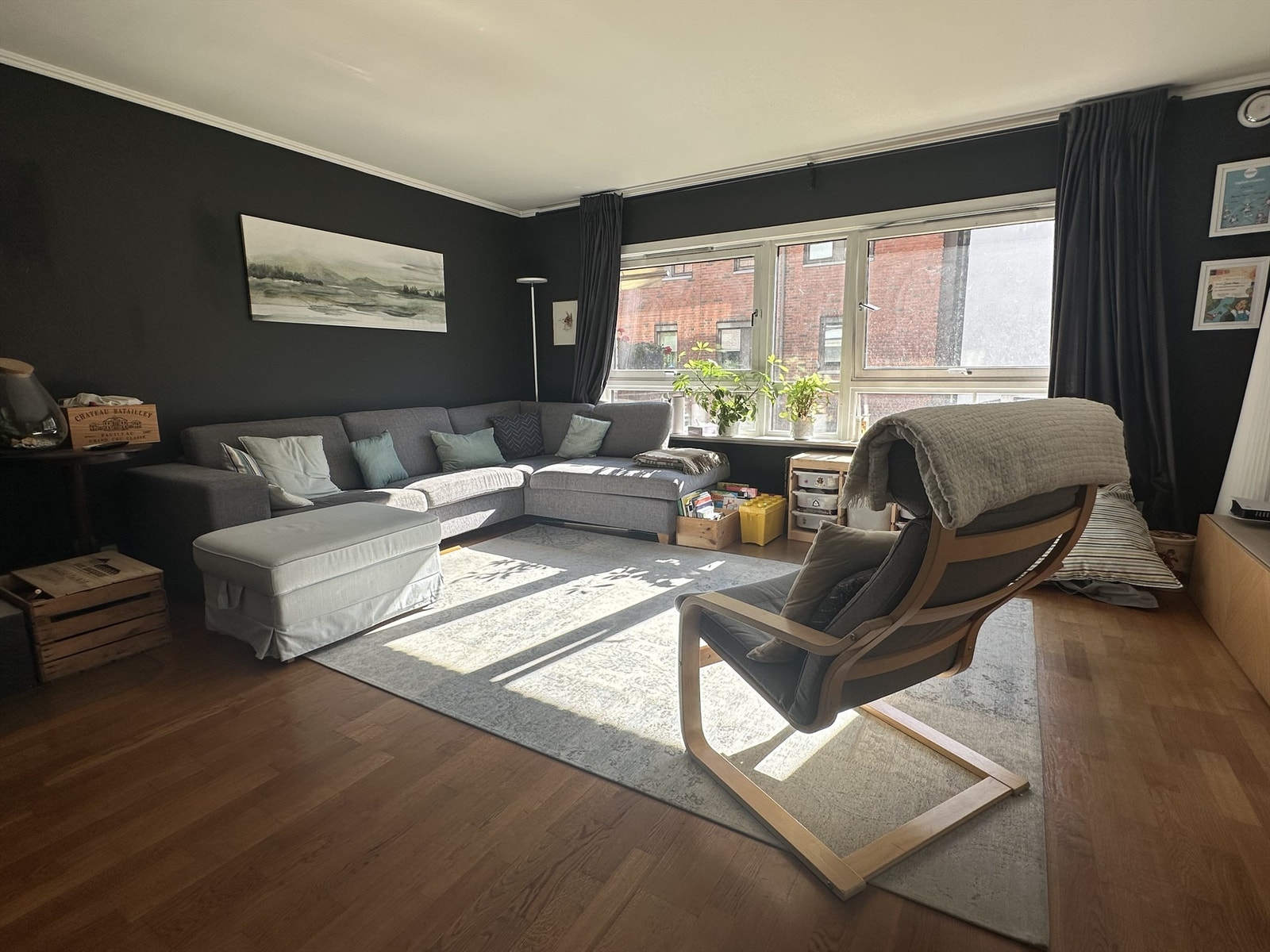 En trivelig og romslig 3-roms leilighet på Skillebekk/Frogner. Galleribilde