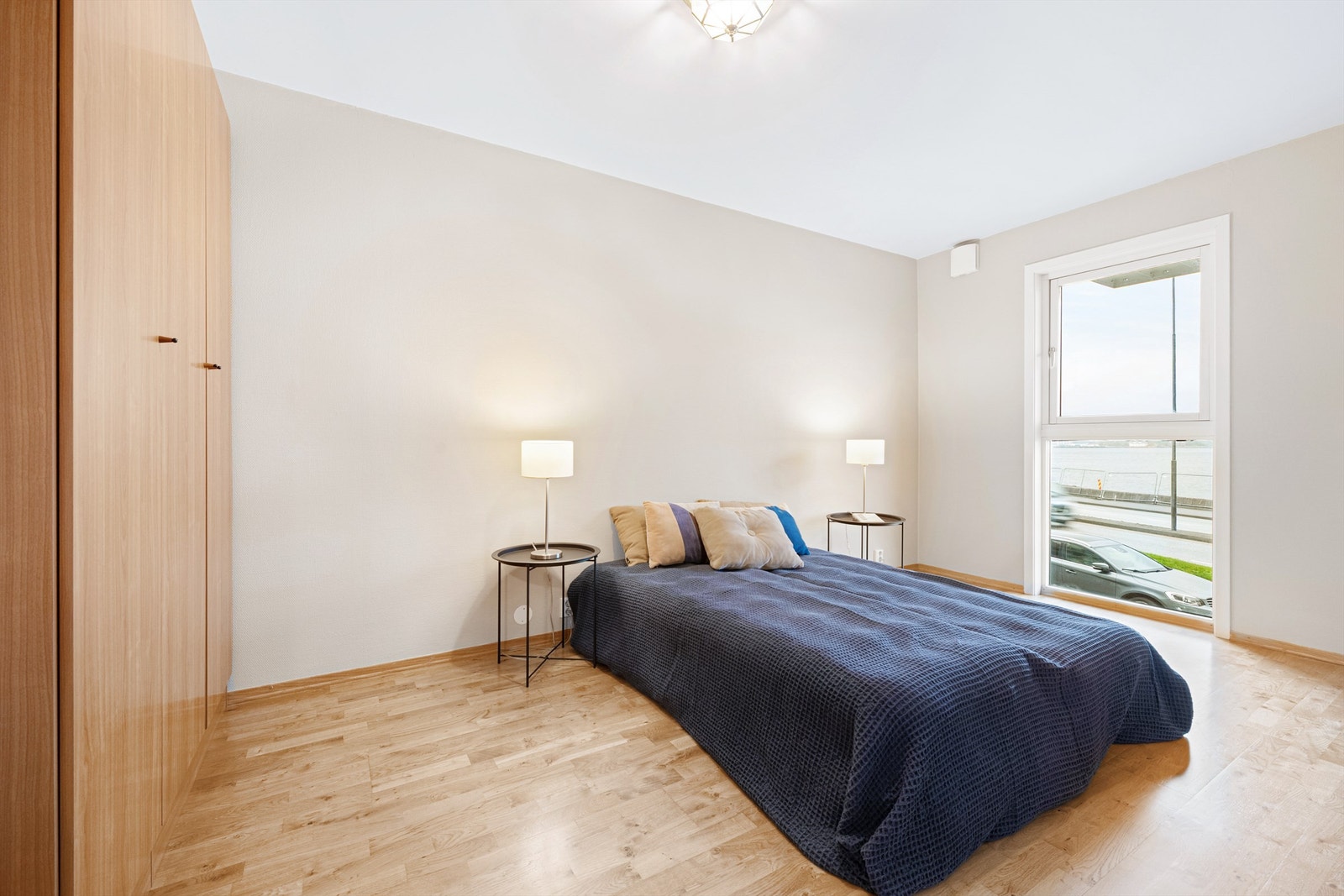 Hovedsoverom med god plass til dobbeltseng og garderobe. Galleribilde