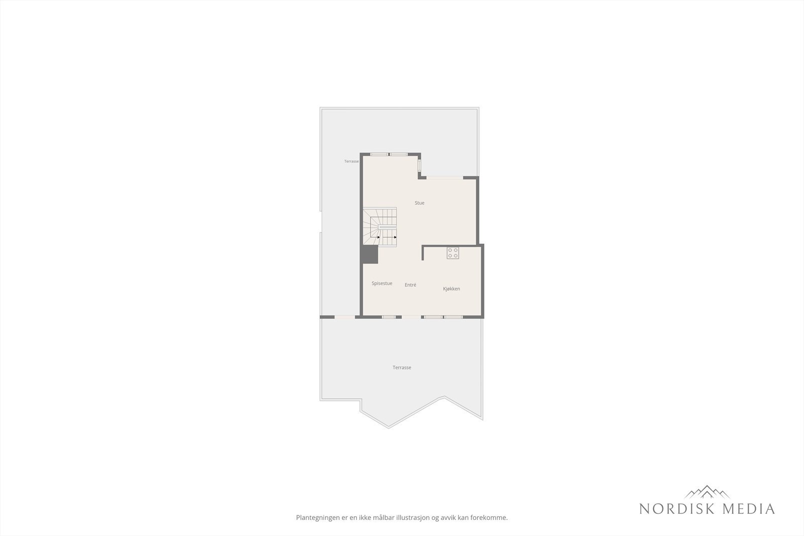 Plantegning 2. et. Galleribilde