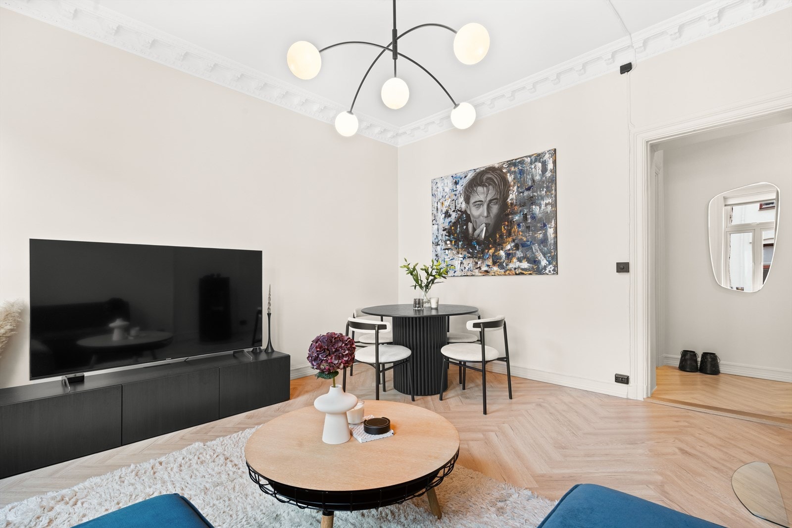 Ideell sone for spisegruppe. Galleribilde