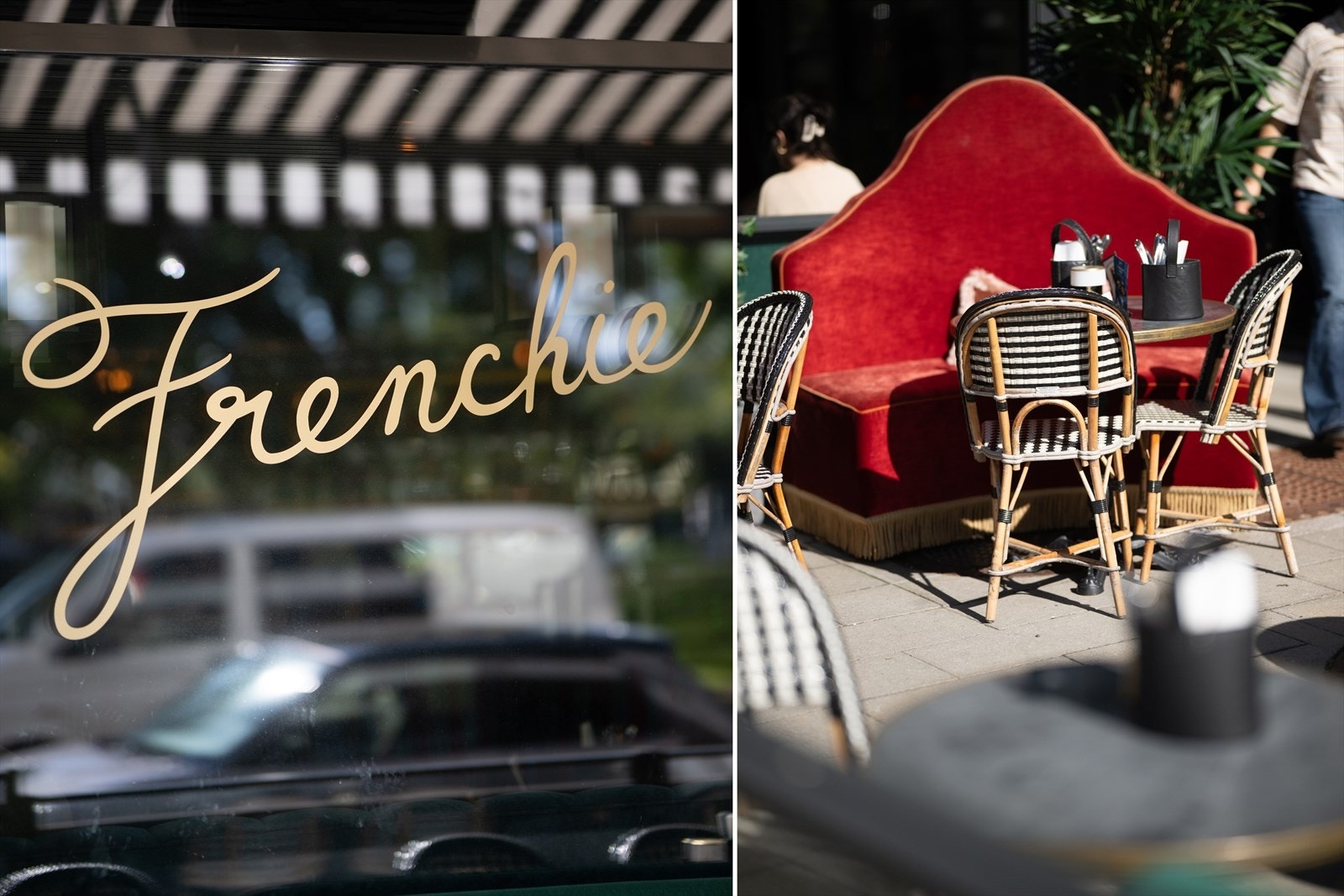 Frenchie v/Middelthunet har hyggelig uteservering i solen og kan tilby et riktig utvalg av franske og kontinentale retter. Galleribilde