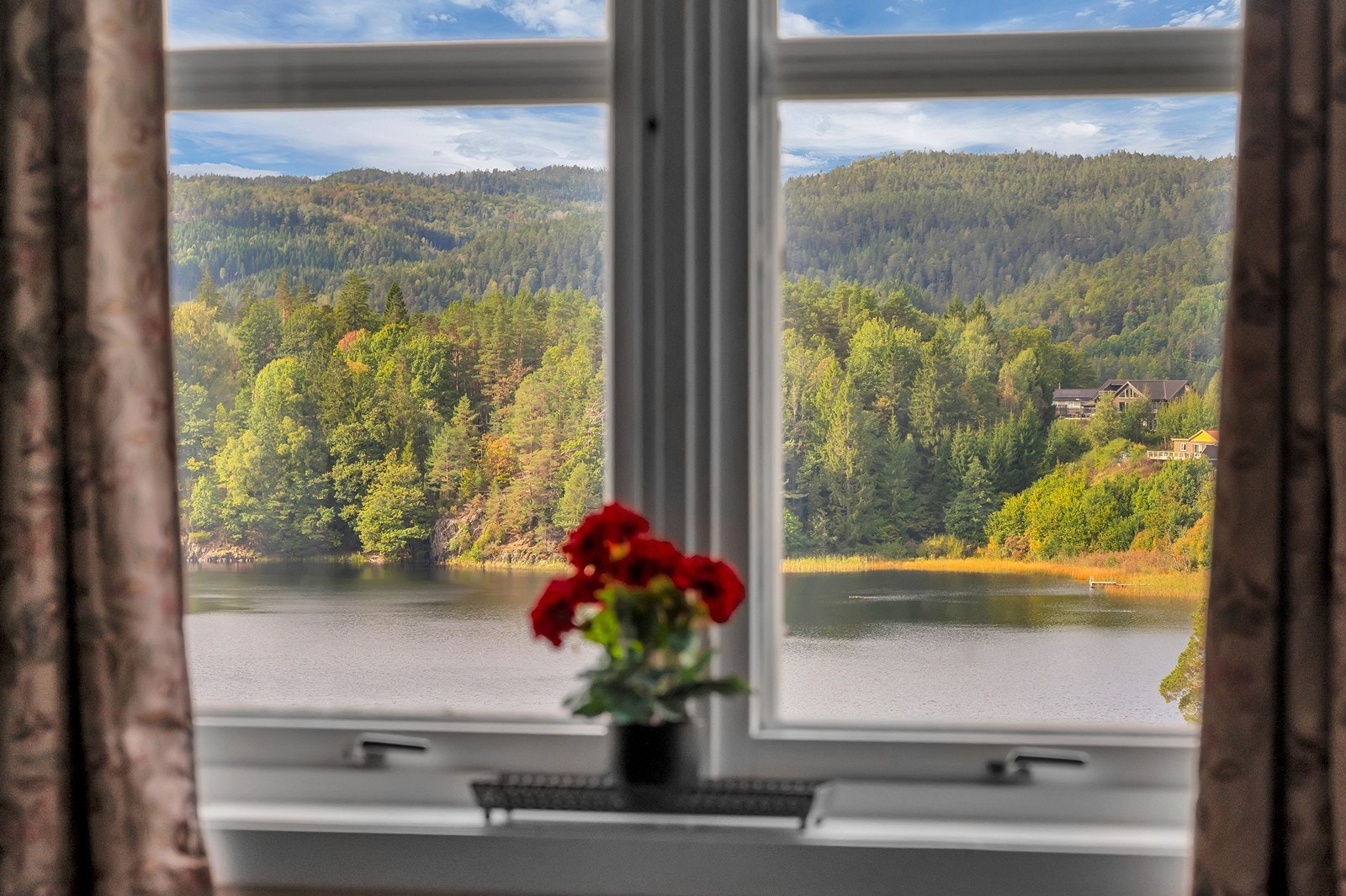 Kort vei til fine turområder og rekreasjonsmuligheter i skog og mark. Galleribilde