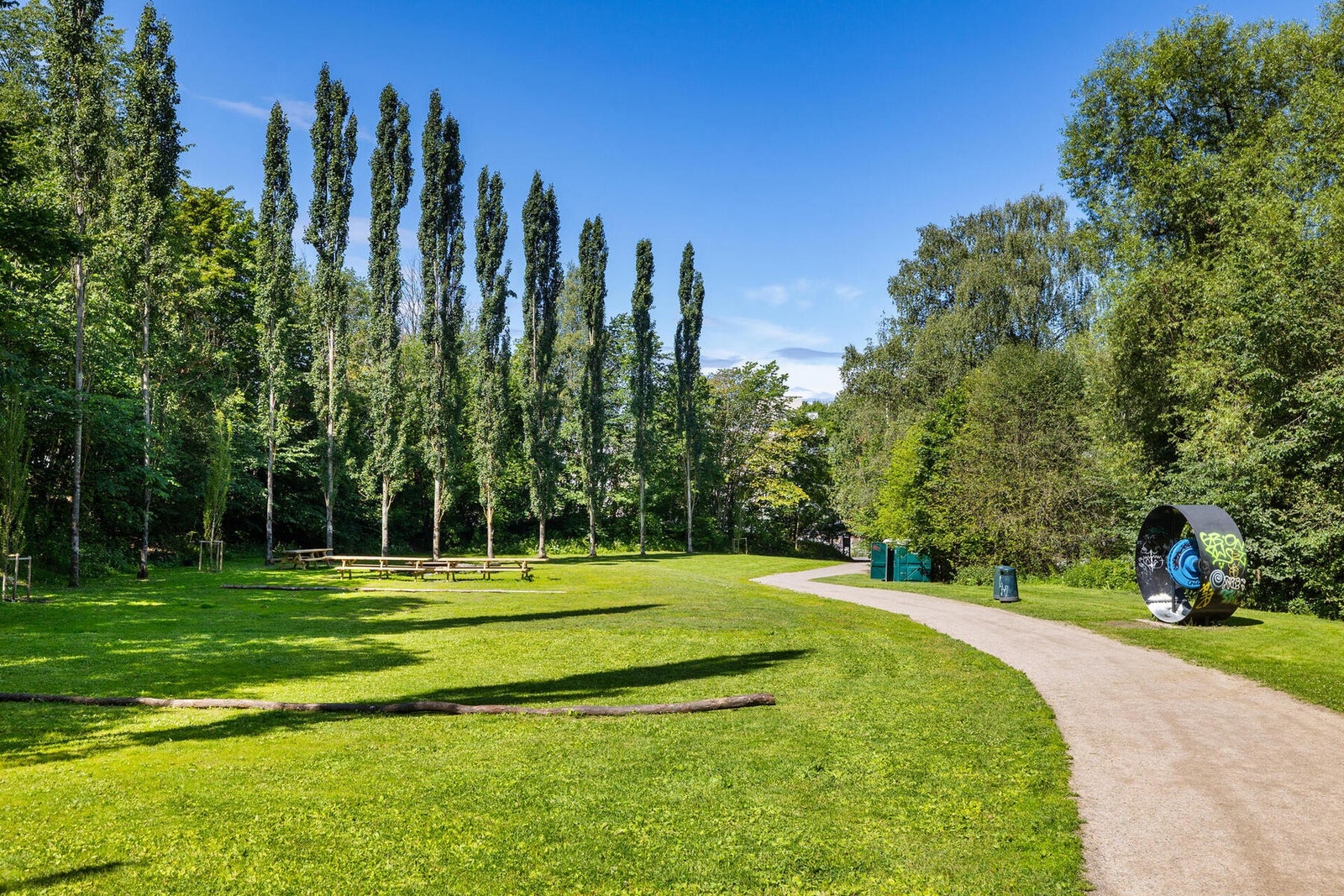 Fine turmuligheter i Svartdalsparken Galleribilde
