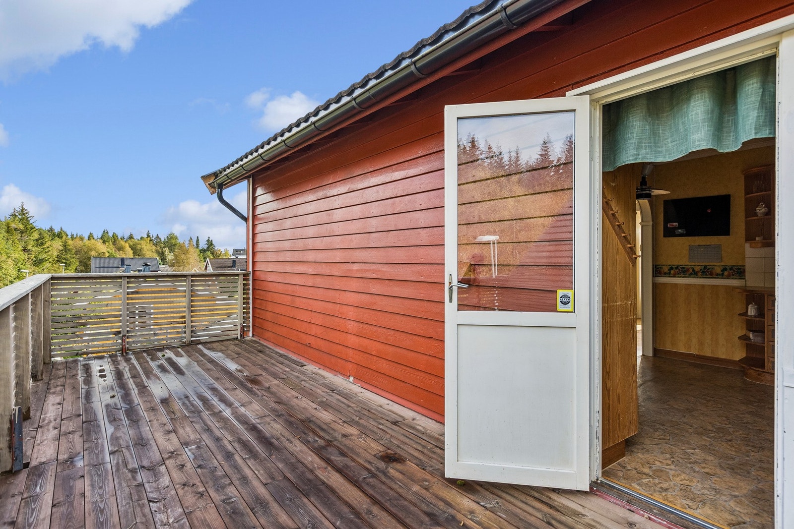 Balkongen er på 15 m². Galleribilde