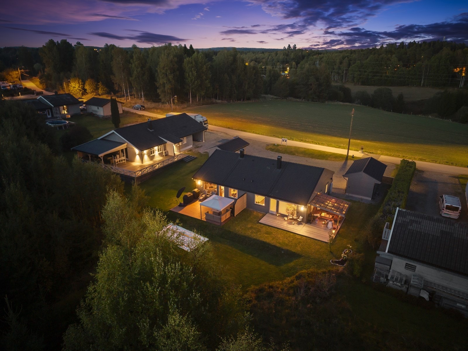 Dronefoto Galleribilde