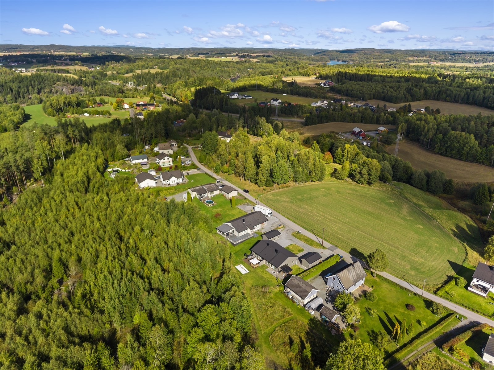 Dronefoto Galleribilde