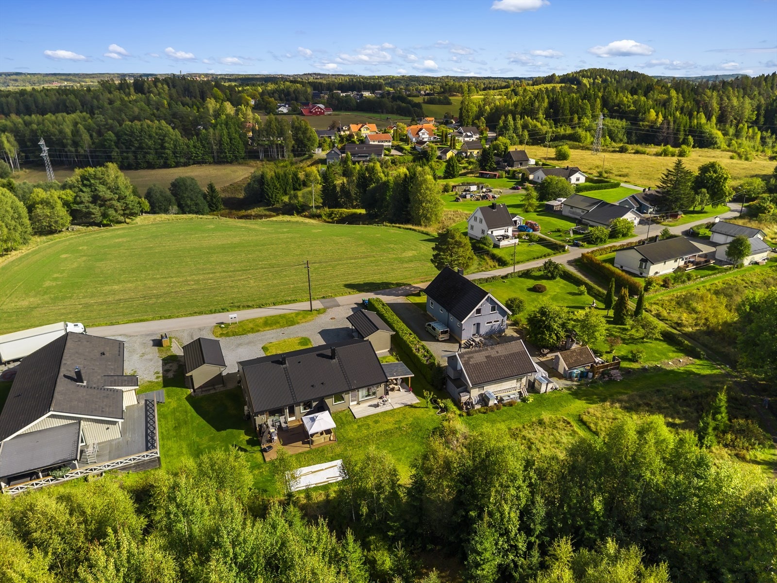 Dronefoto Galleribilde