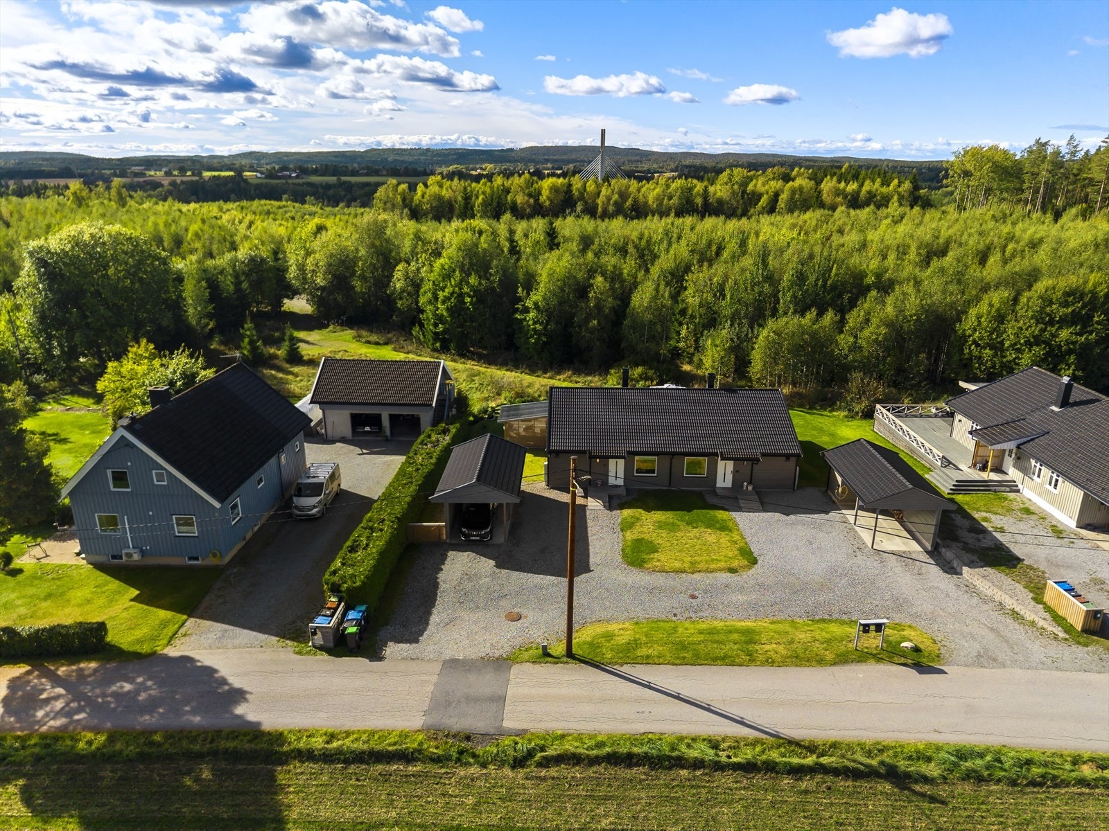 Dronefoto Galleribilde