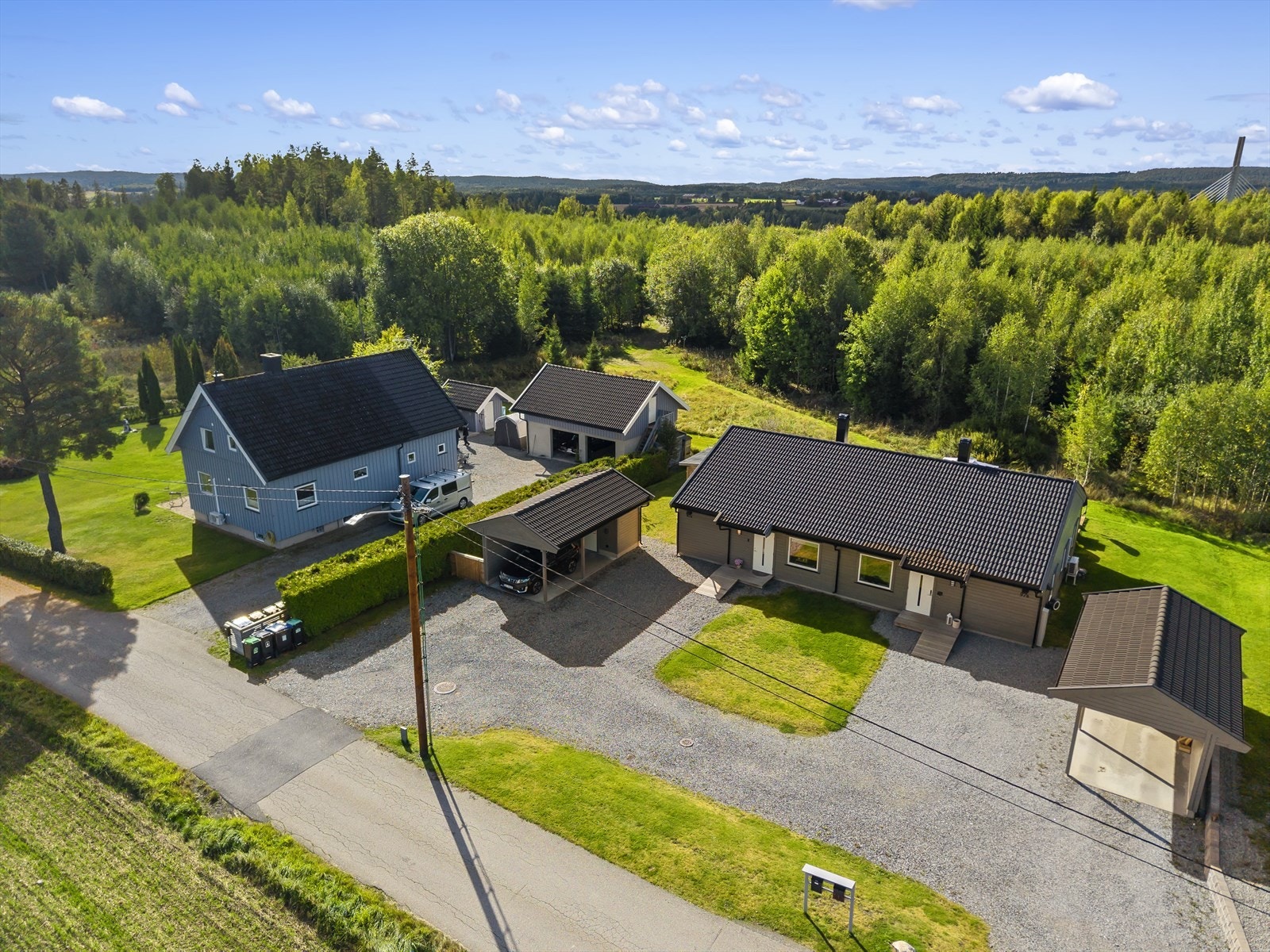 Dronefoto Galleribilde