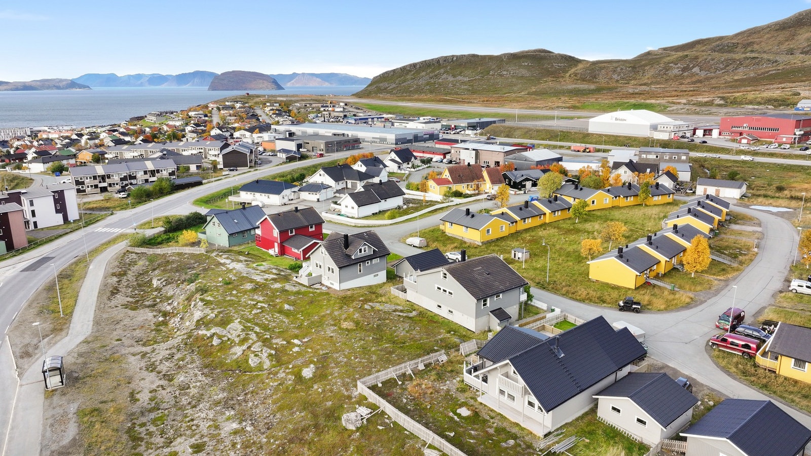 Flott utsikt over nærområdet. Galleribilde