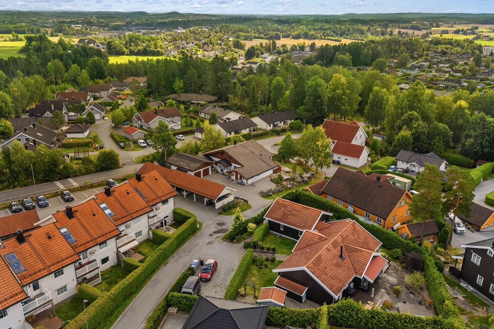 Dronefoto Galleribilde