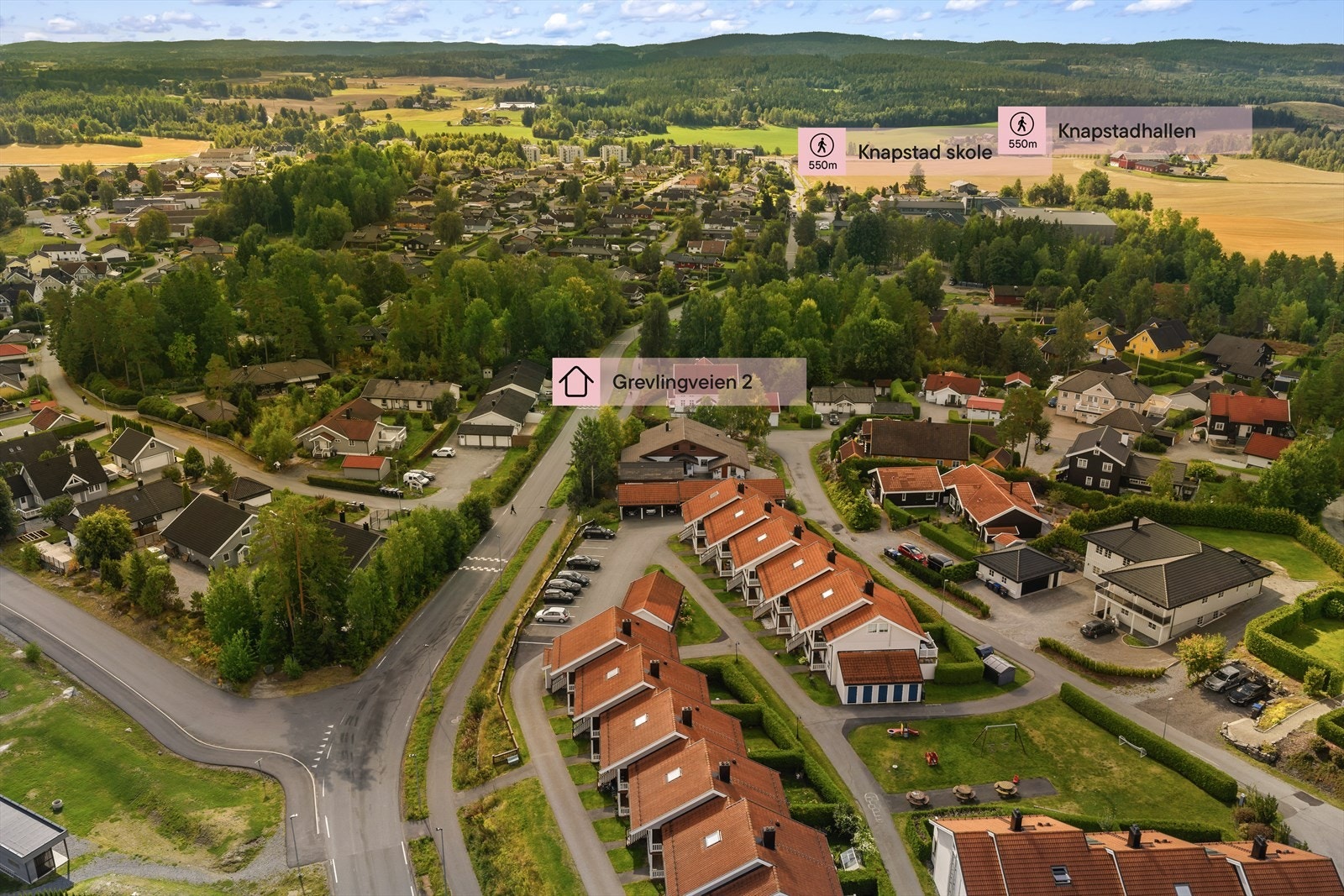 Dronefoto Galleribilde