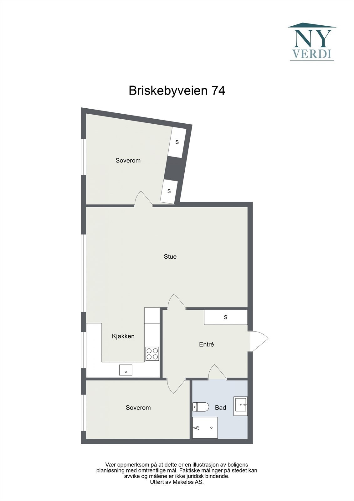 3. etasje med heisadkomst Galleribilde