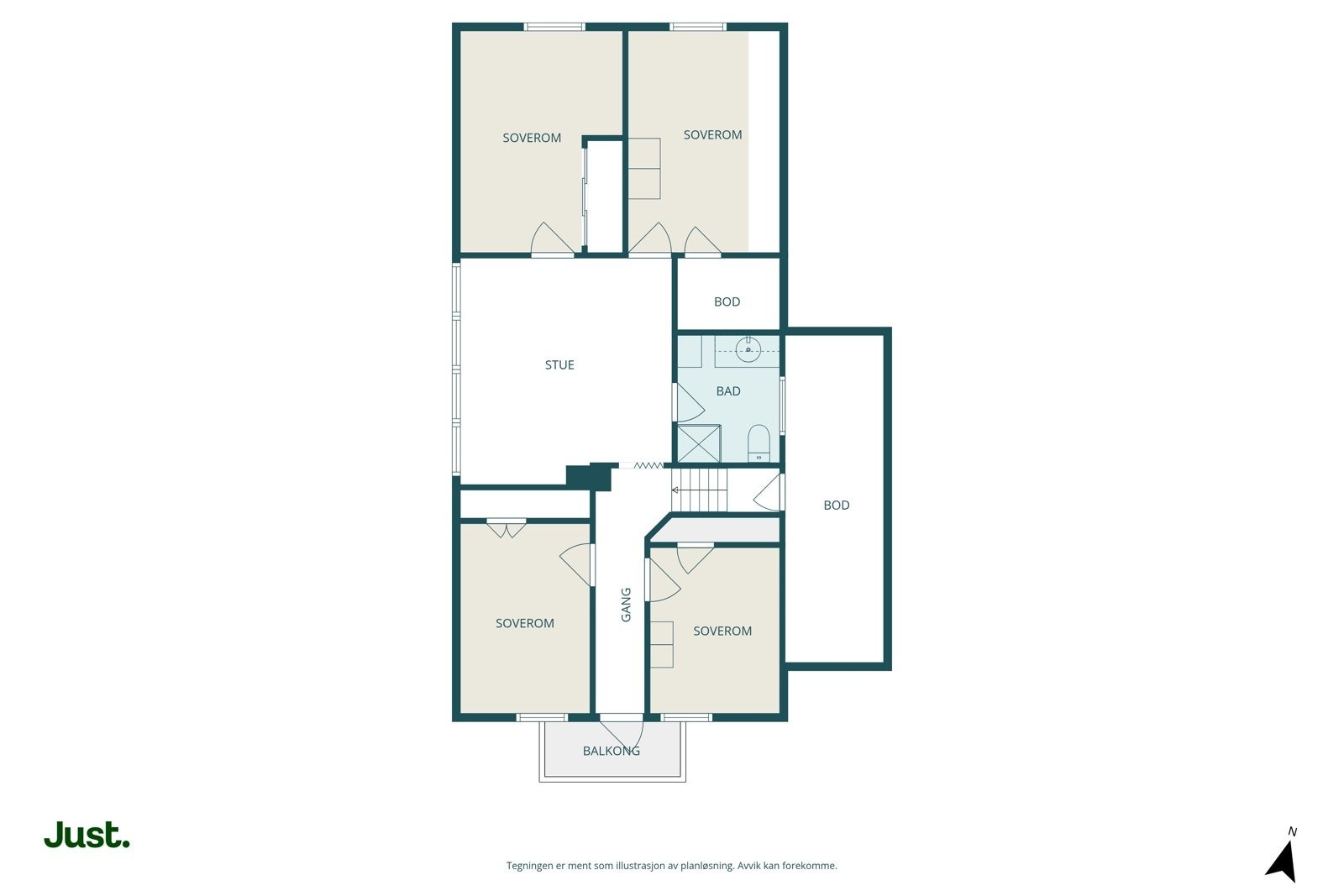Planskisse loft