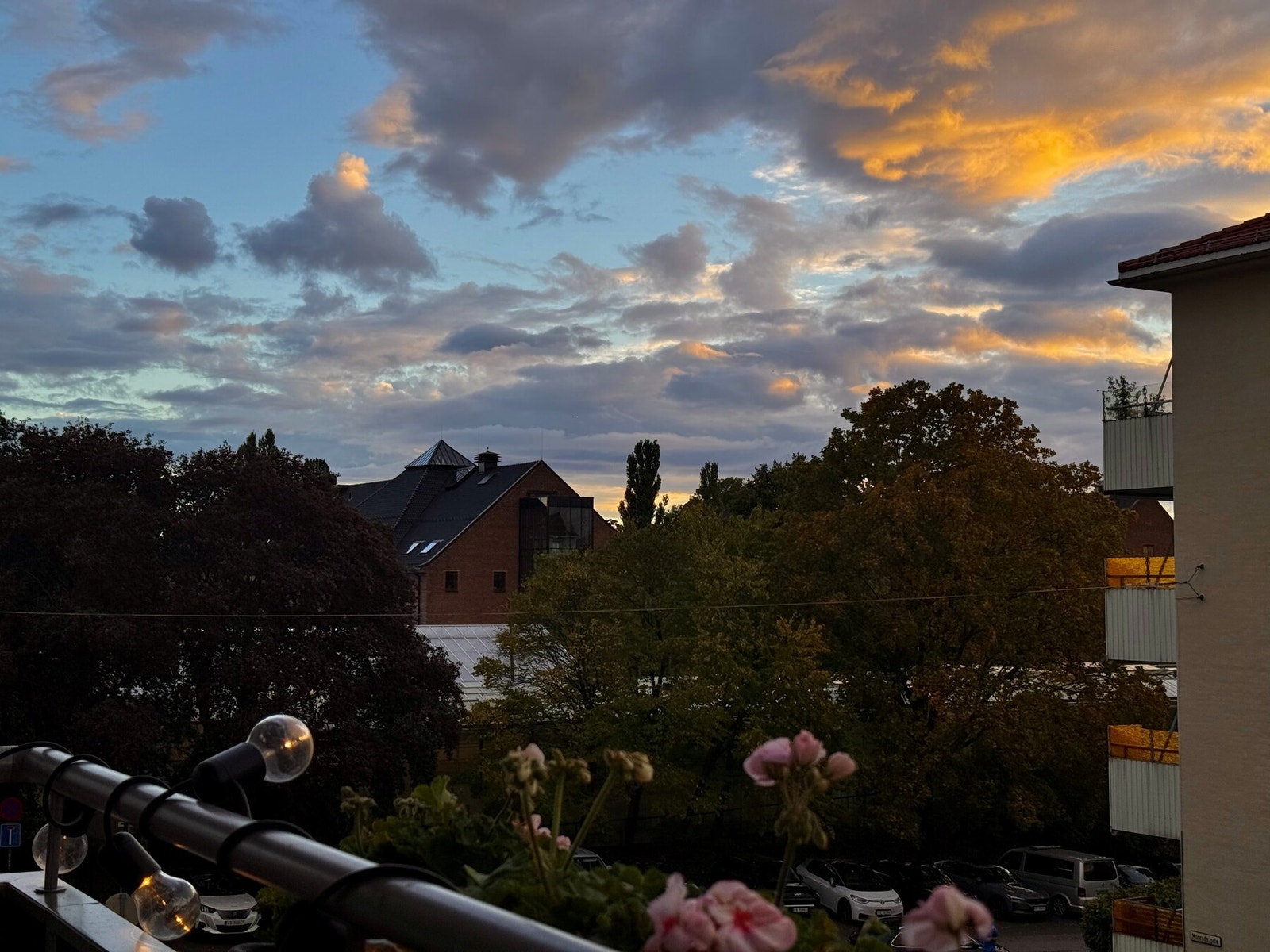 Vakkert utsyn både kveld og dag ut mot grønne omgivelser og Botanisk hage. (Bilde er tatt av selger). Galleribilde