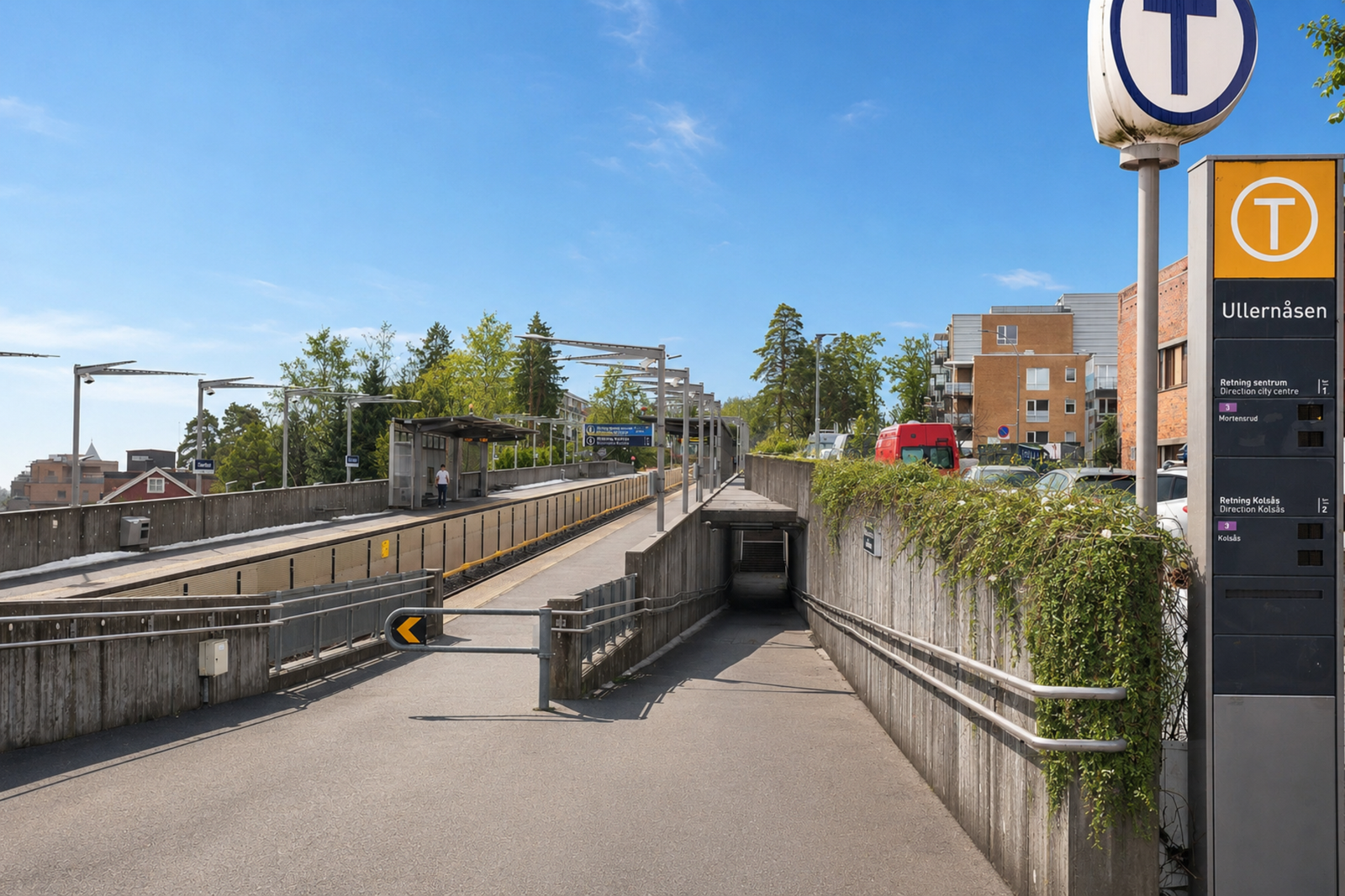 10 minutter gange til Majorstuen t-banestasjon. Galleribilde