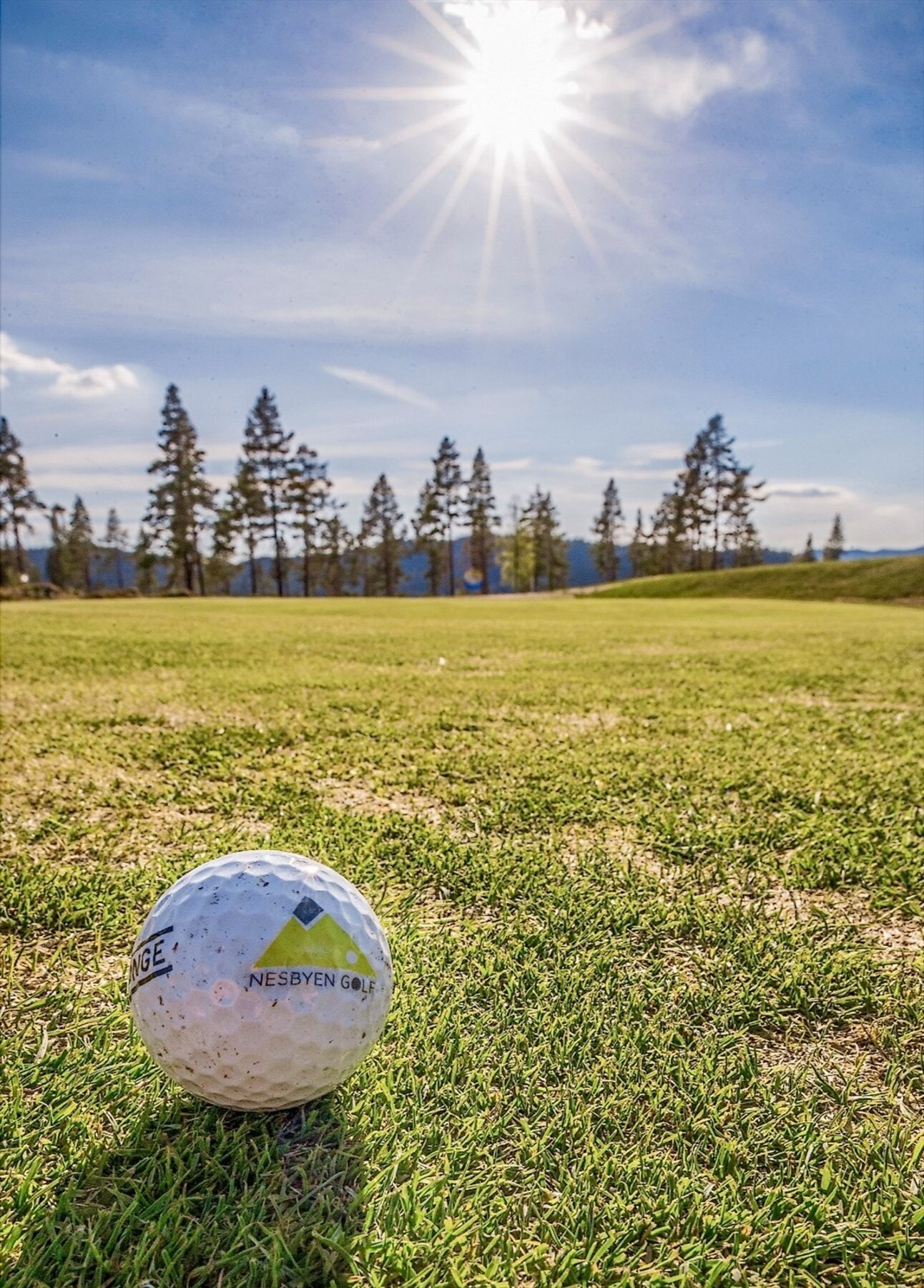 Nesfjellets golfbane. Foto: Lars Storheim. Galleribilde