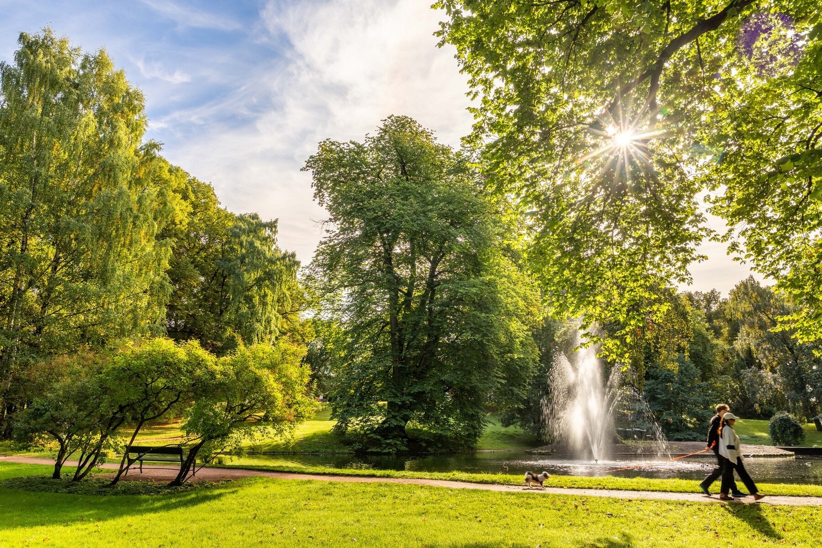 Slottsparken og Dronningparken Galleribilde