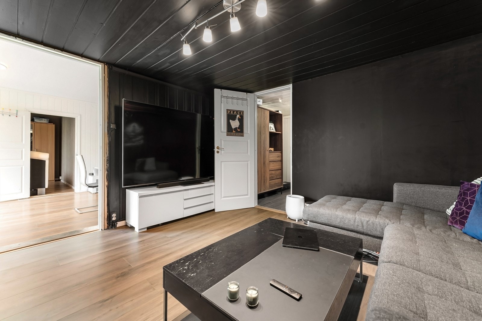 TV-stue. Galleribilde