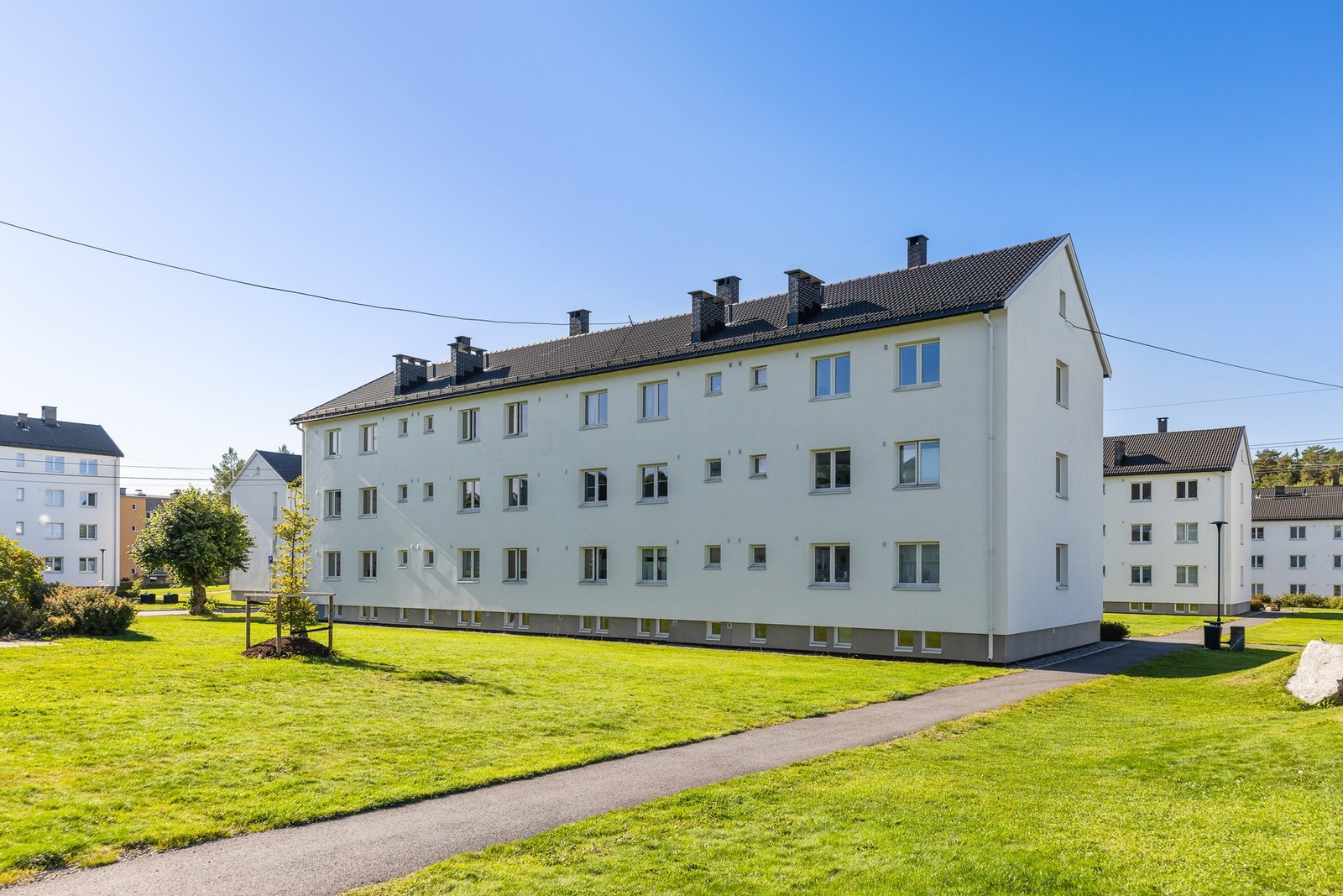 Her bor du i et hyggelig og veldrevet borettslag. Galleribilde