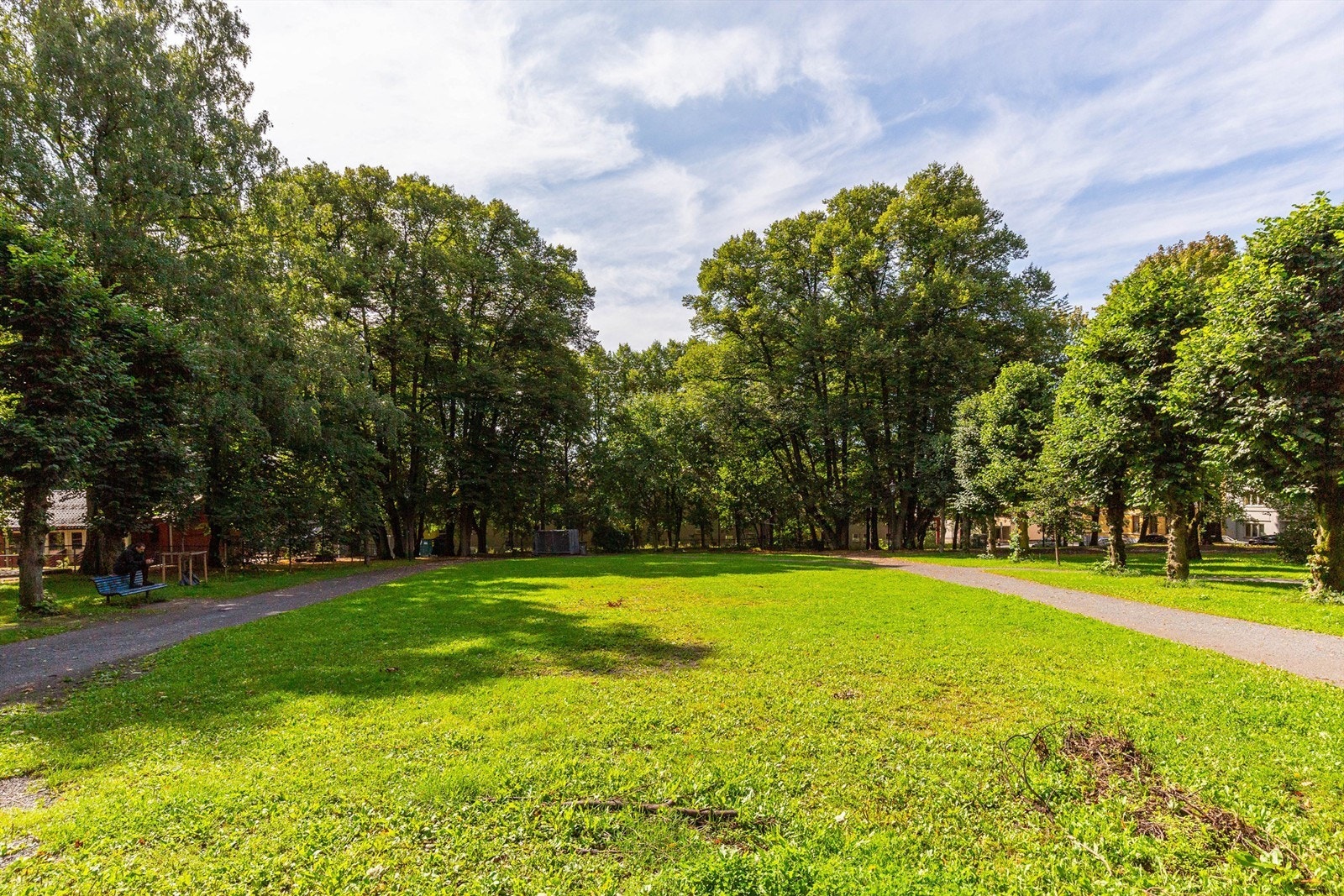 Nærområdet har flere grønne lunger, som Hallenparken, Sofienbergparken og Birkelunden. Galleribilde