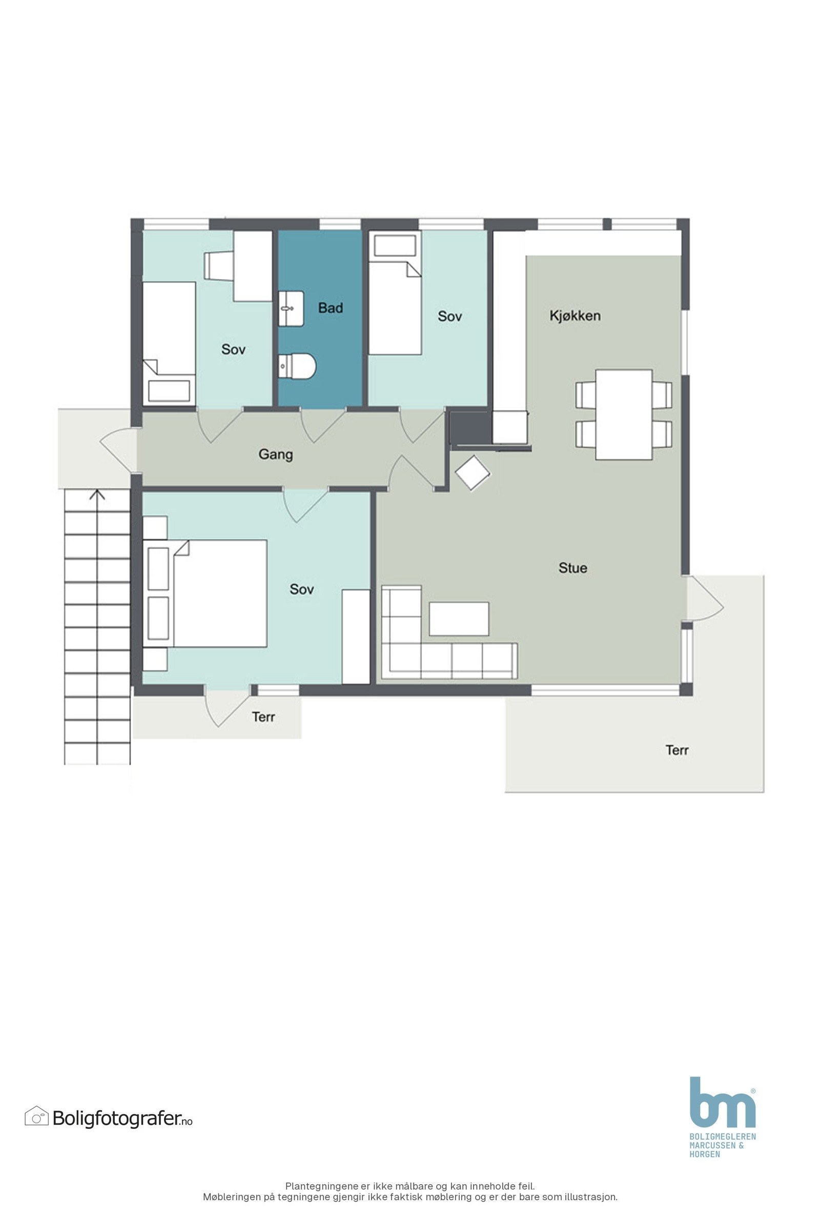 Planløsning 1.etg. Galleribilde