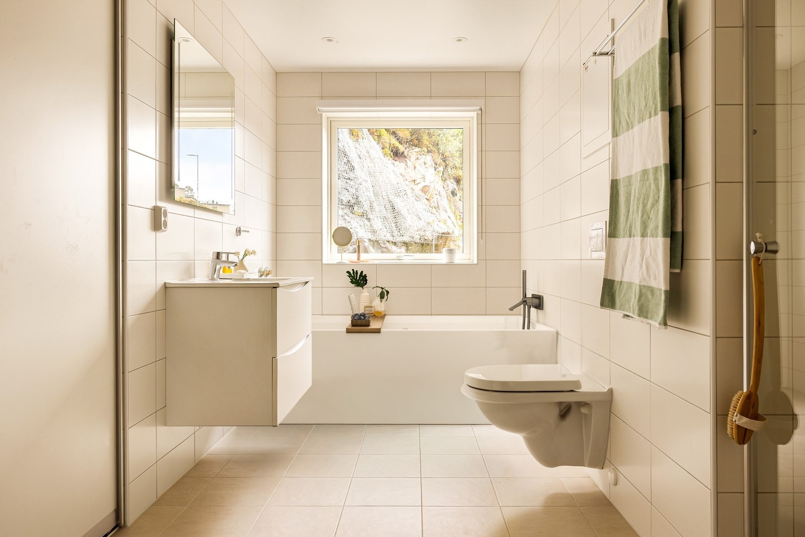 NB: Det er opplegg for badekar (Badekaret på bildet er fotoshoppet) Galleribilde