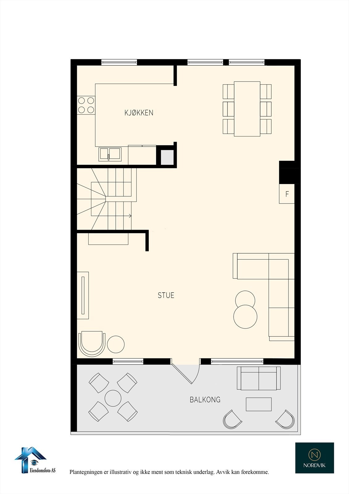 Presentasjon hovedetasje Galleribilde