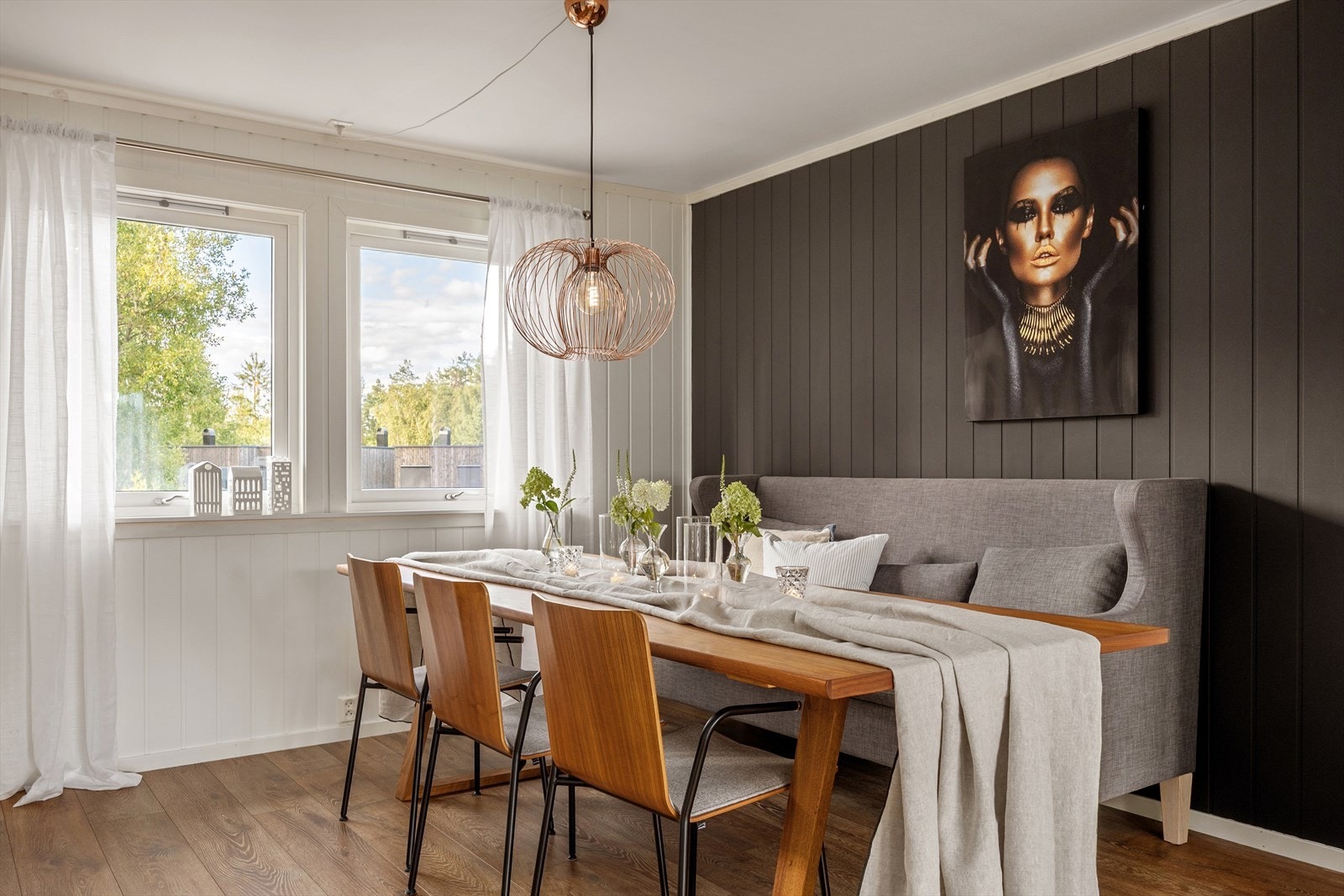 Hyggelig spisestue Galleribilde