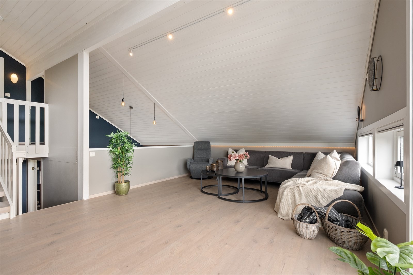 Lys fin stue med god sitteplass Galleribilde