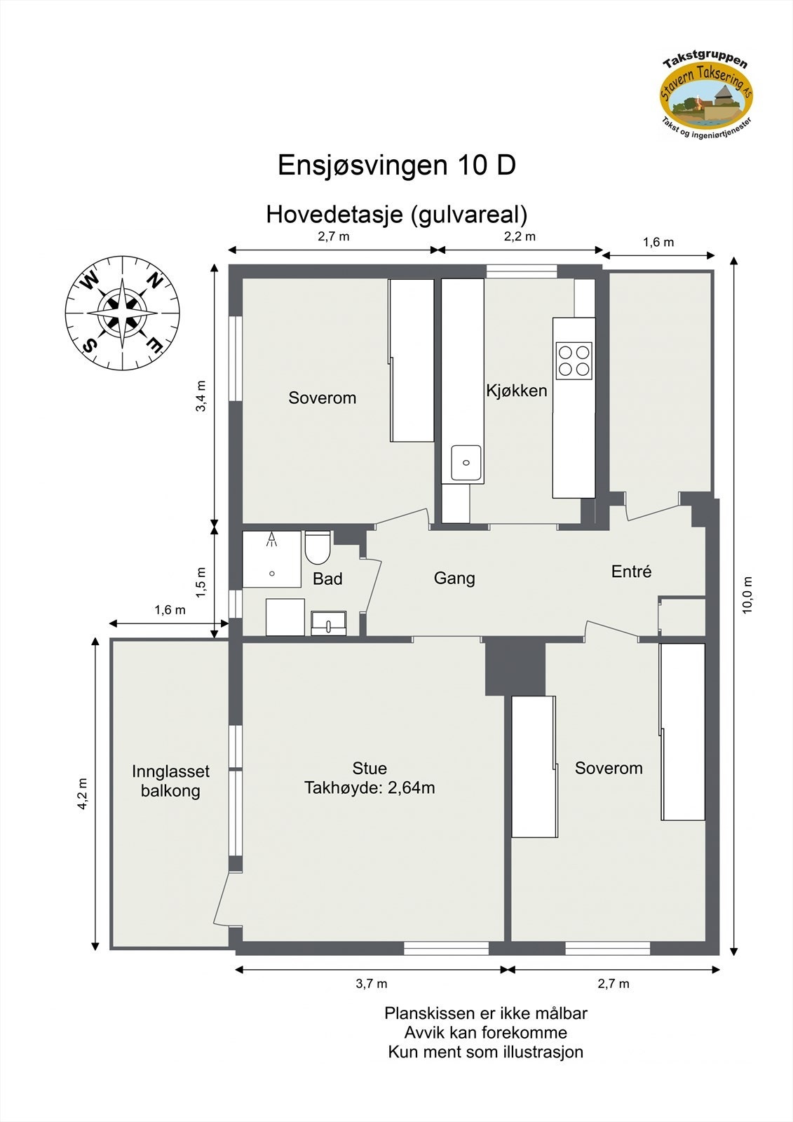 Plantegning (avvik kan forekomme) Galleribilde