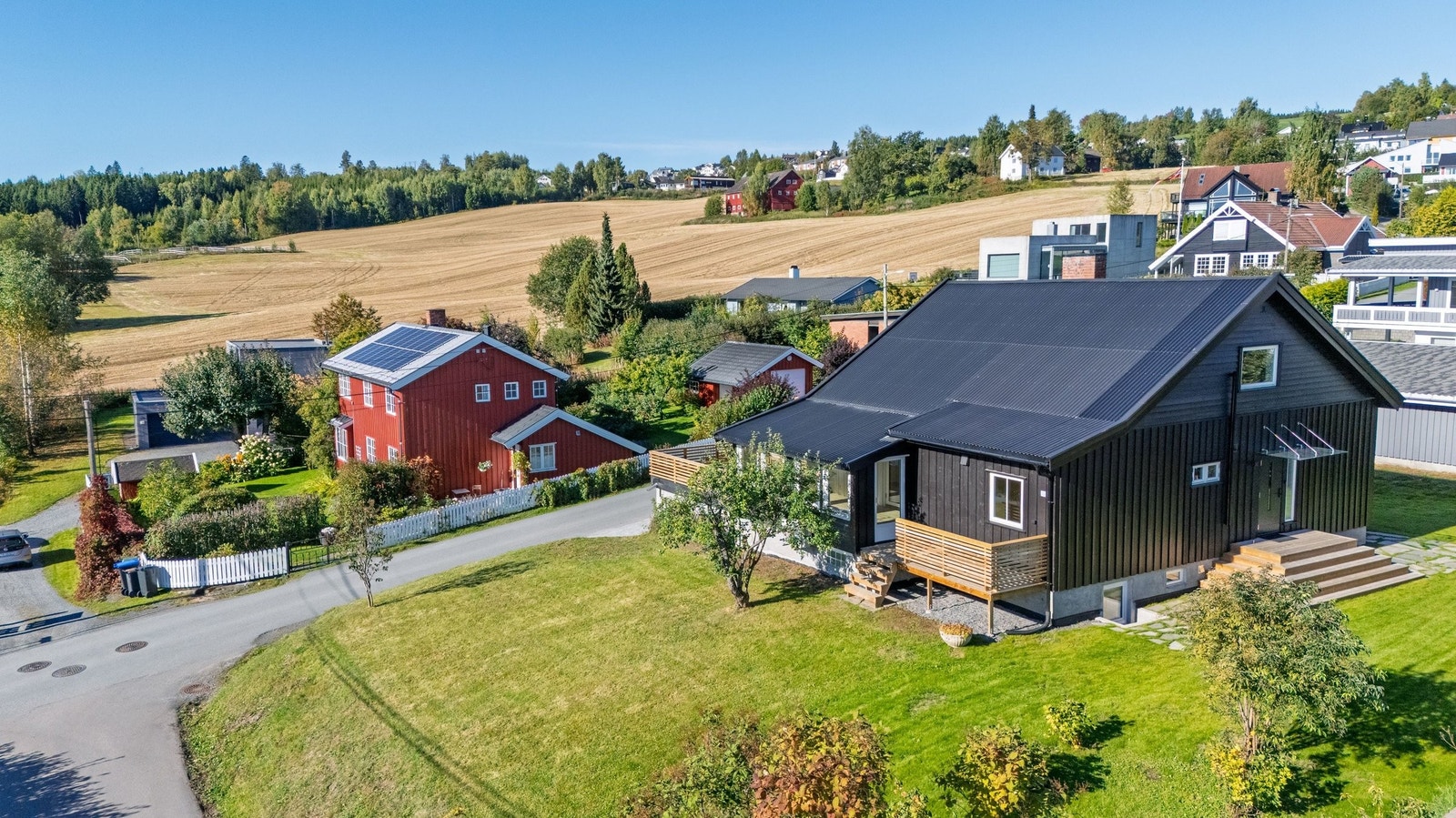 Drone bilde ute Galleribilde