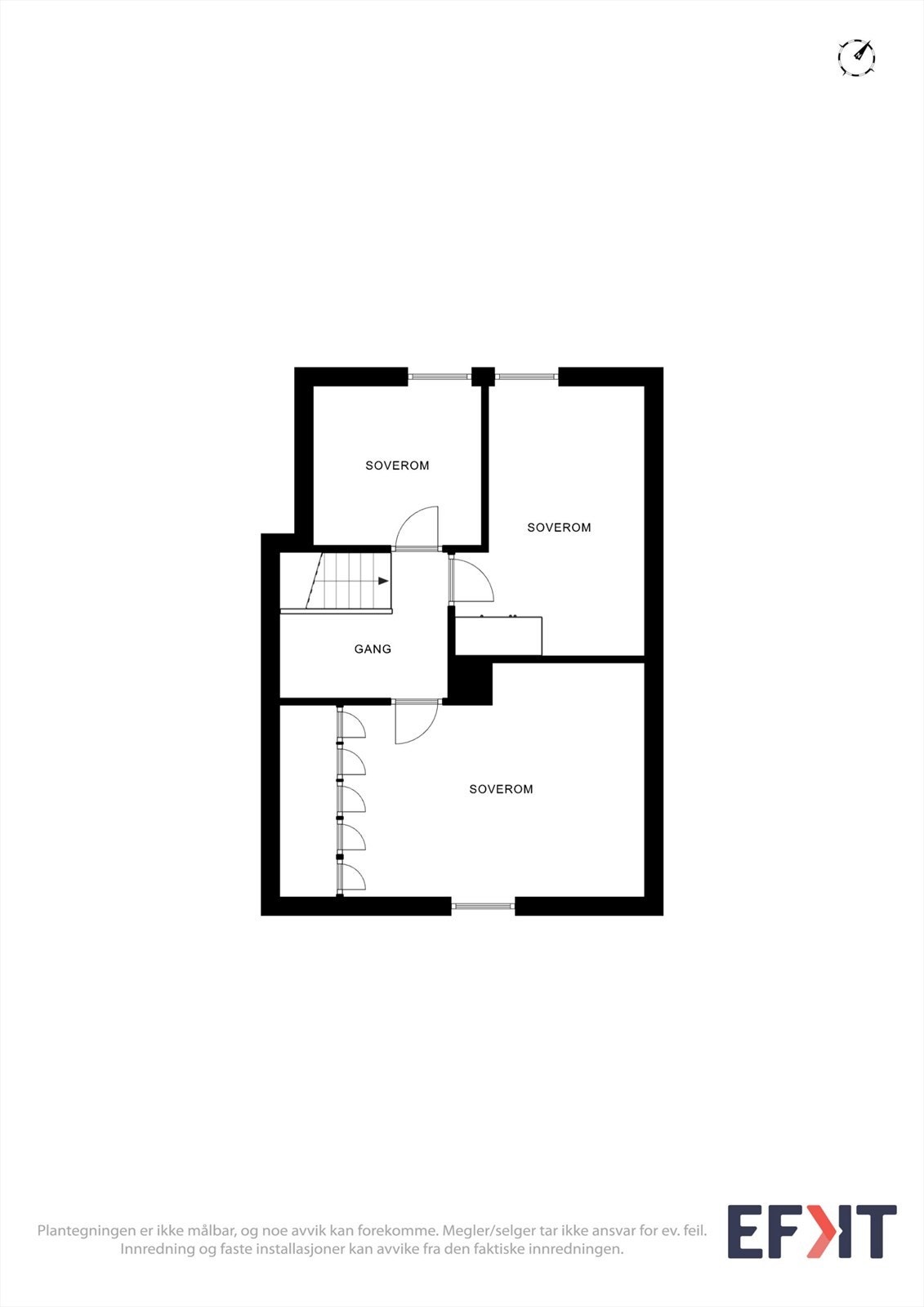 Plantegning 2. etasje Galleribilde