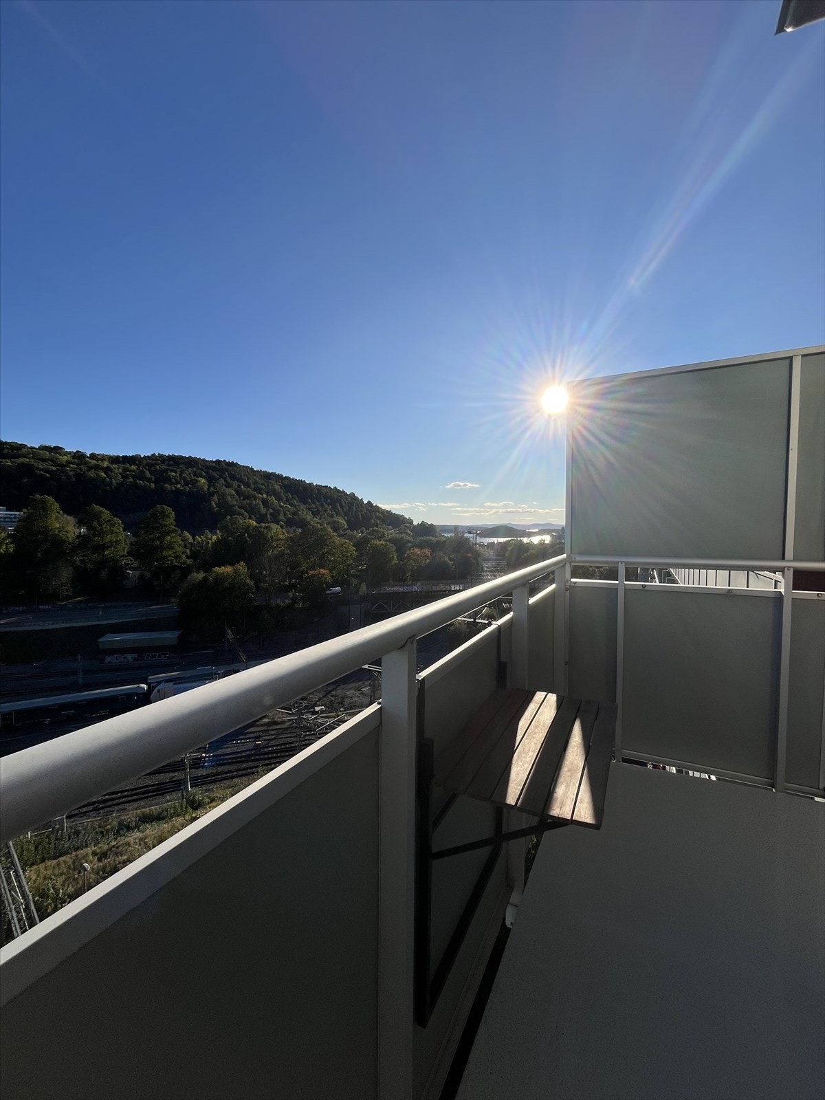 Pen panoramautsikt mot bl.a Ekeberg og del av fjorden og helt usjenert Galleribilde